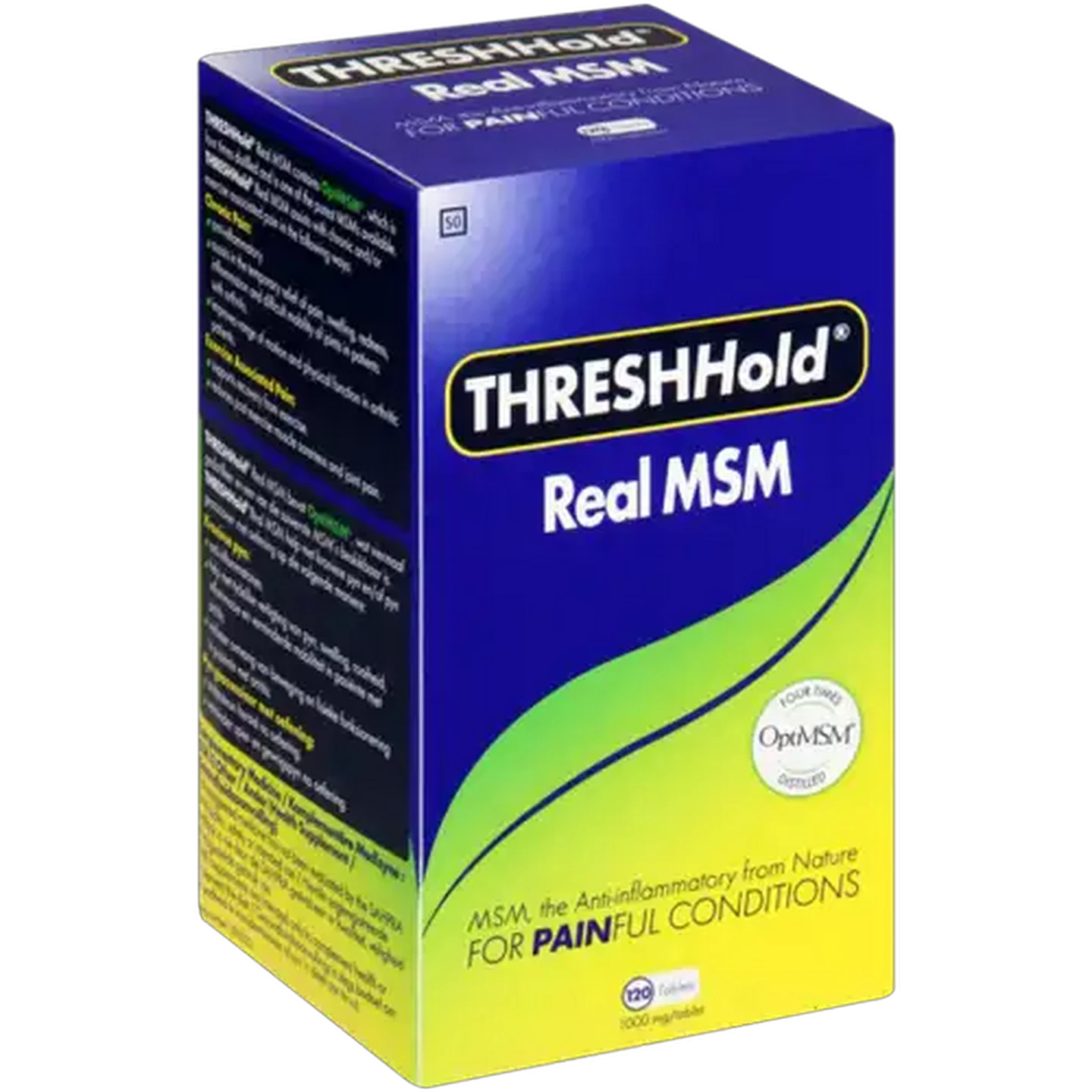Image of Threshhold Real MSM Tablets 120 Pack