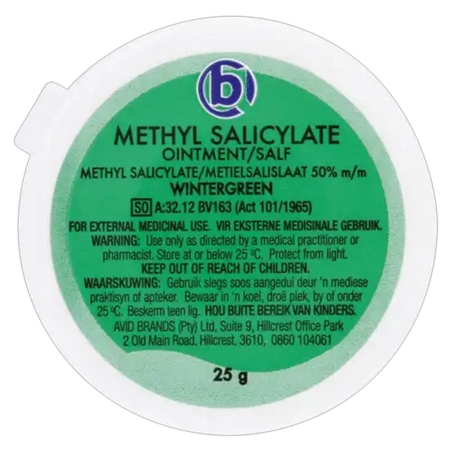 Image of Virata Health Wintergreen Ointment 25g