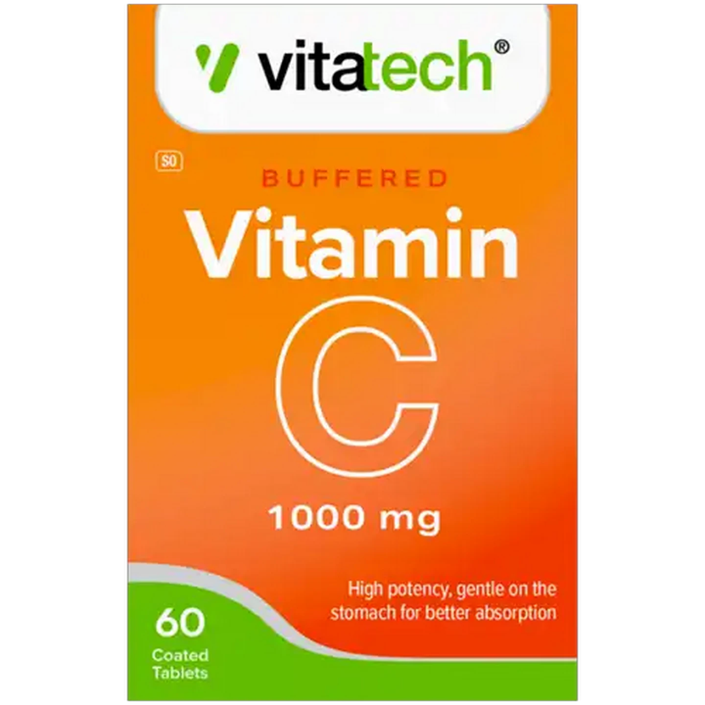 Image of Vitatech 1000mg Vitamin C Coated Tablets 60 Pack
