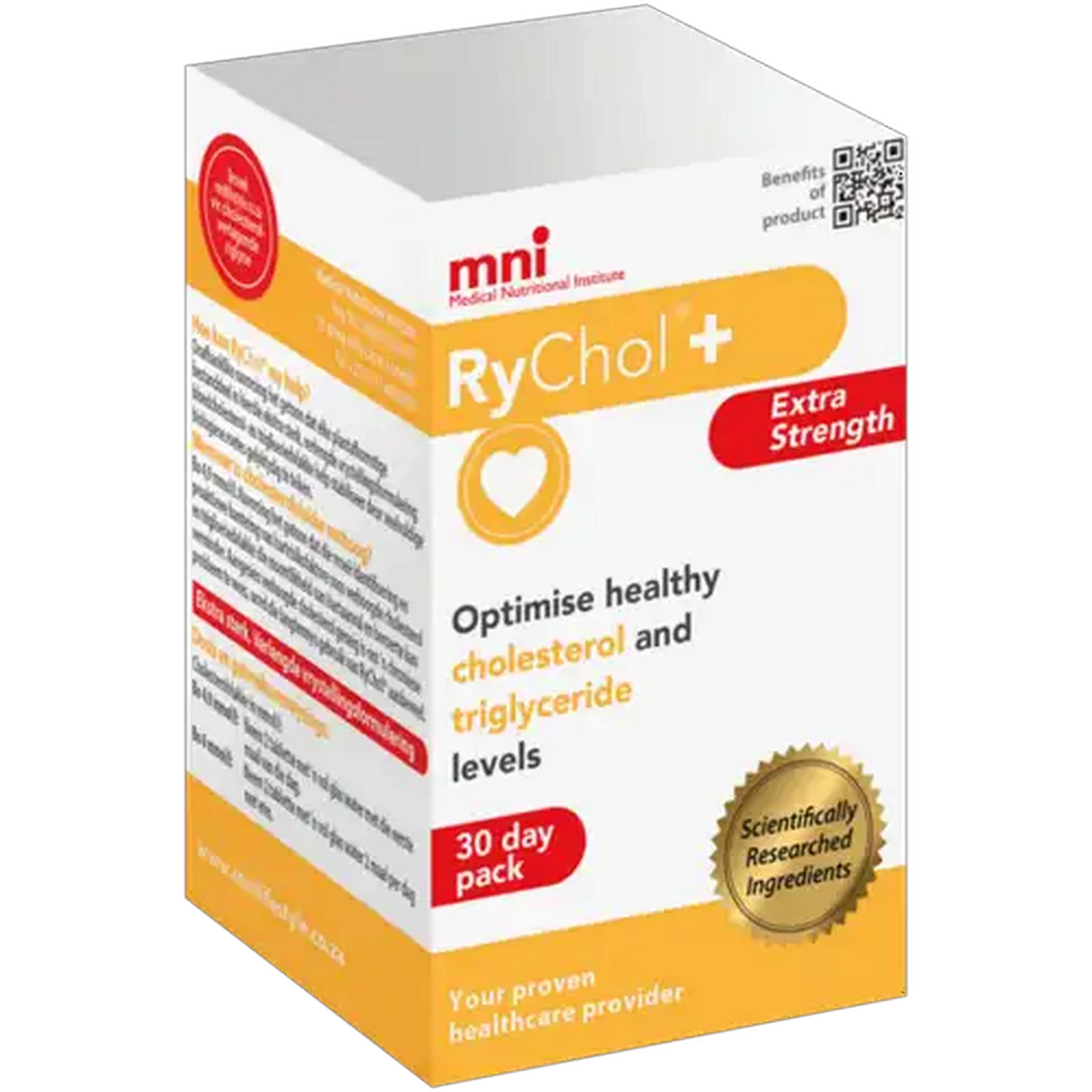 Image of MNI RyChol+ Tablets 60 Pack
