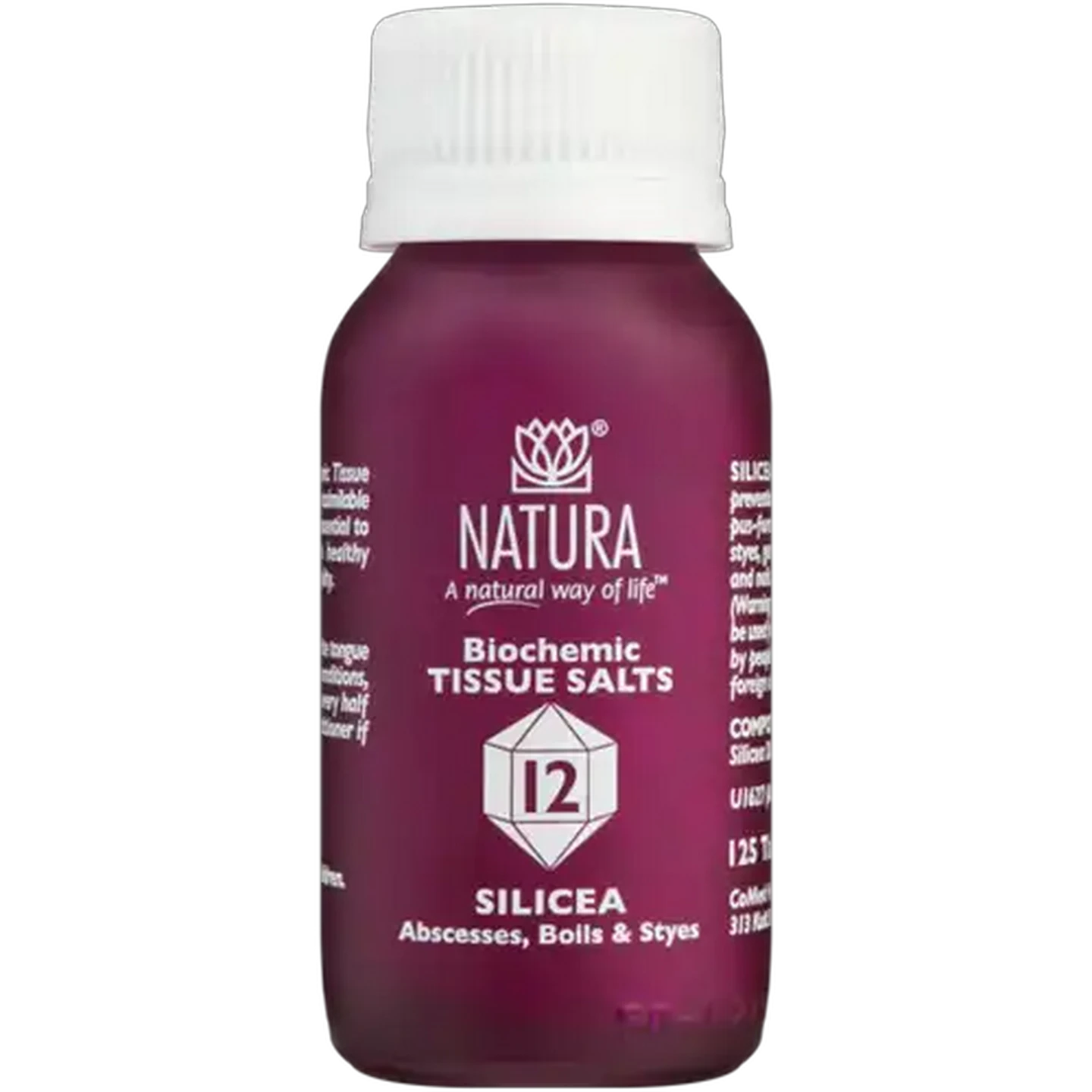 Image of Natura Biochemic Silicea Tissue Salts Tablets 125 Pack