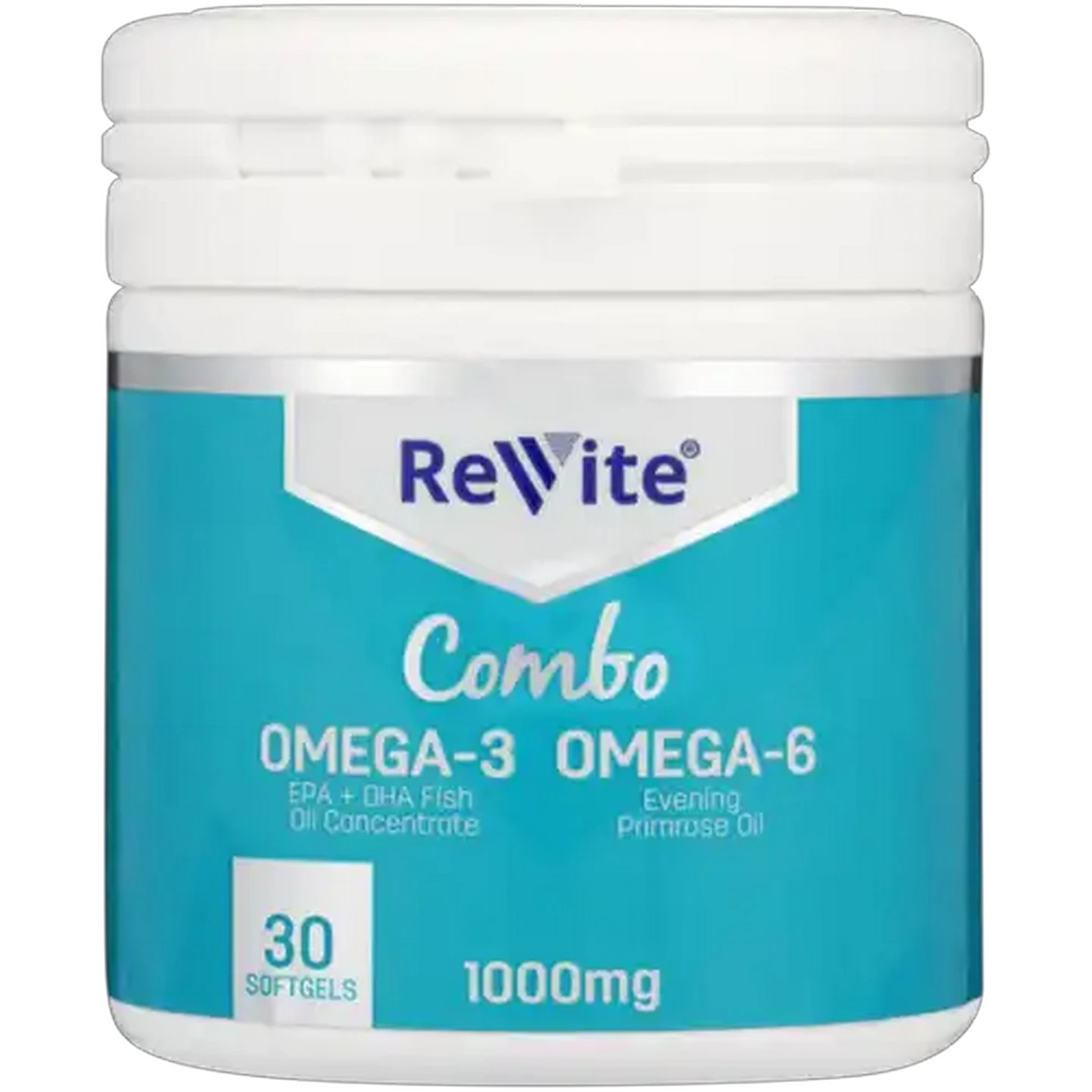 Image of Revite Omega 3 & Omega 6 Supplement Tablets 30 Pack