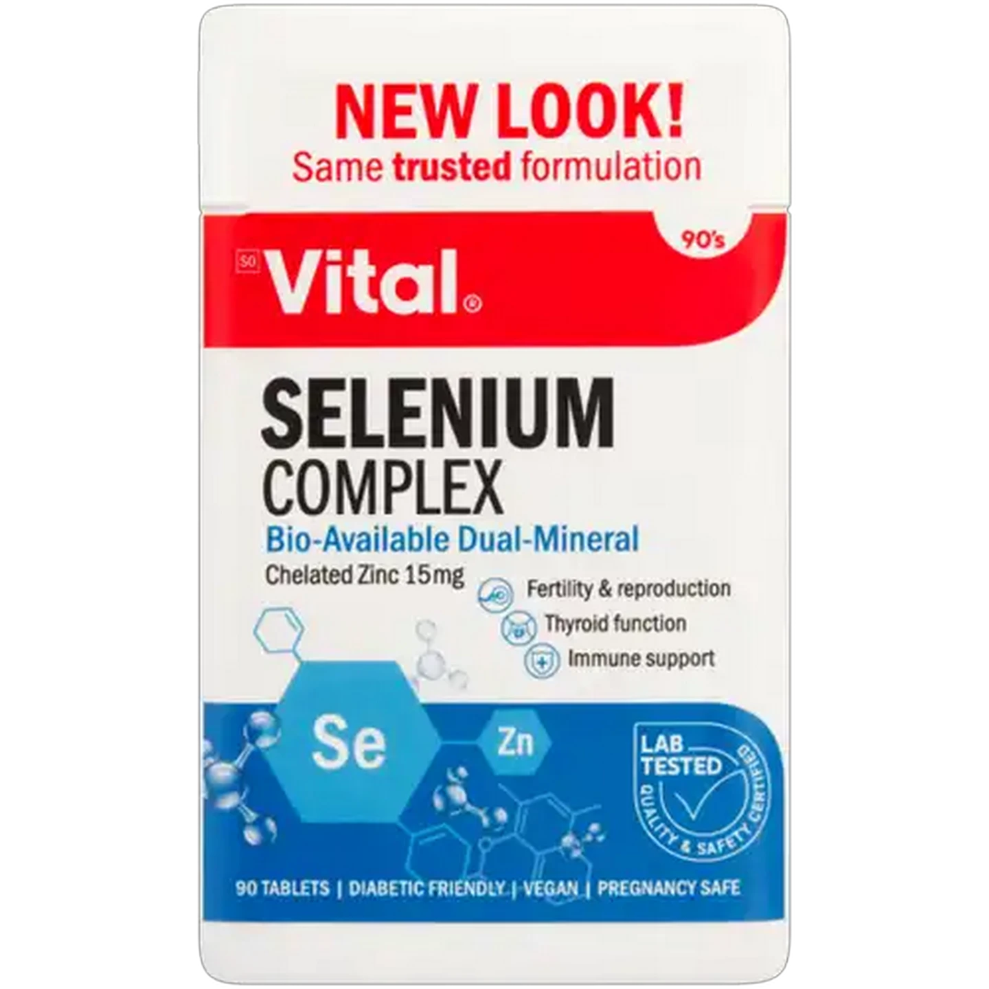 Image of Vital Selenium Complex Mineral Tablets 90 Pack