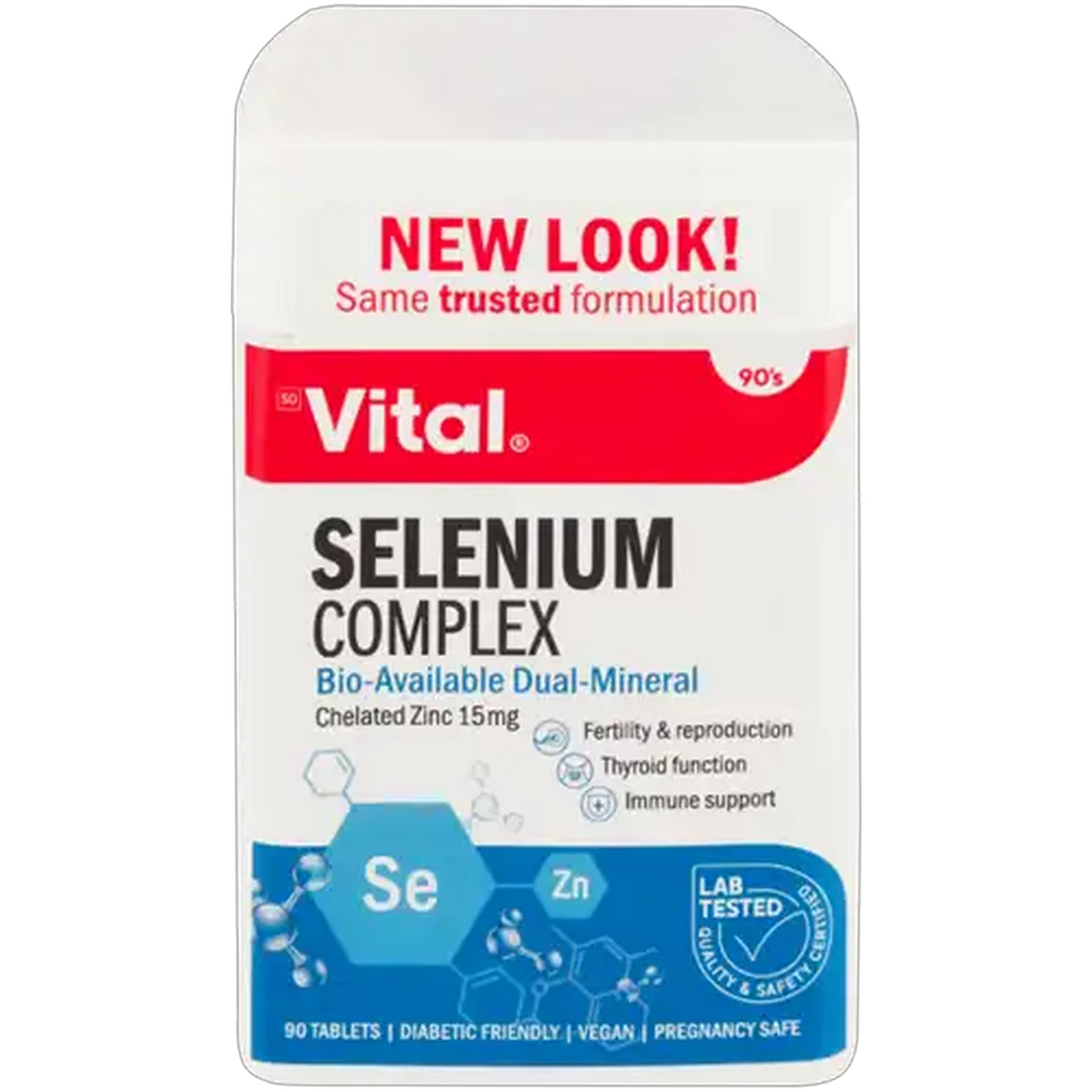Image of Vital Selenium Complex Mineral Tablets 90 Pack
