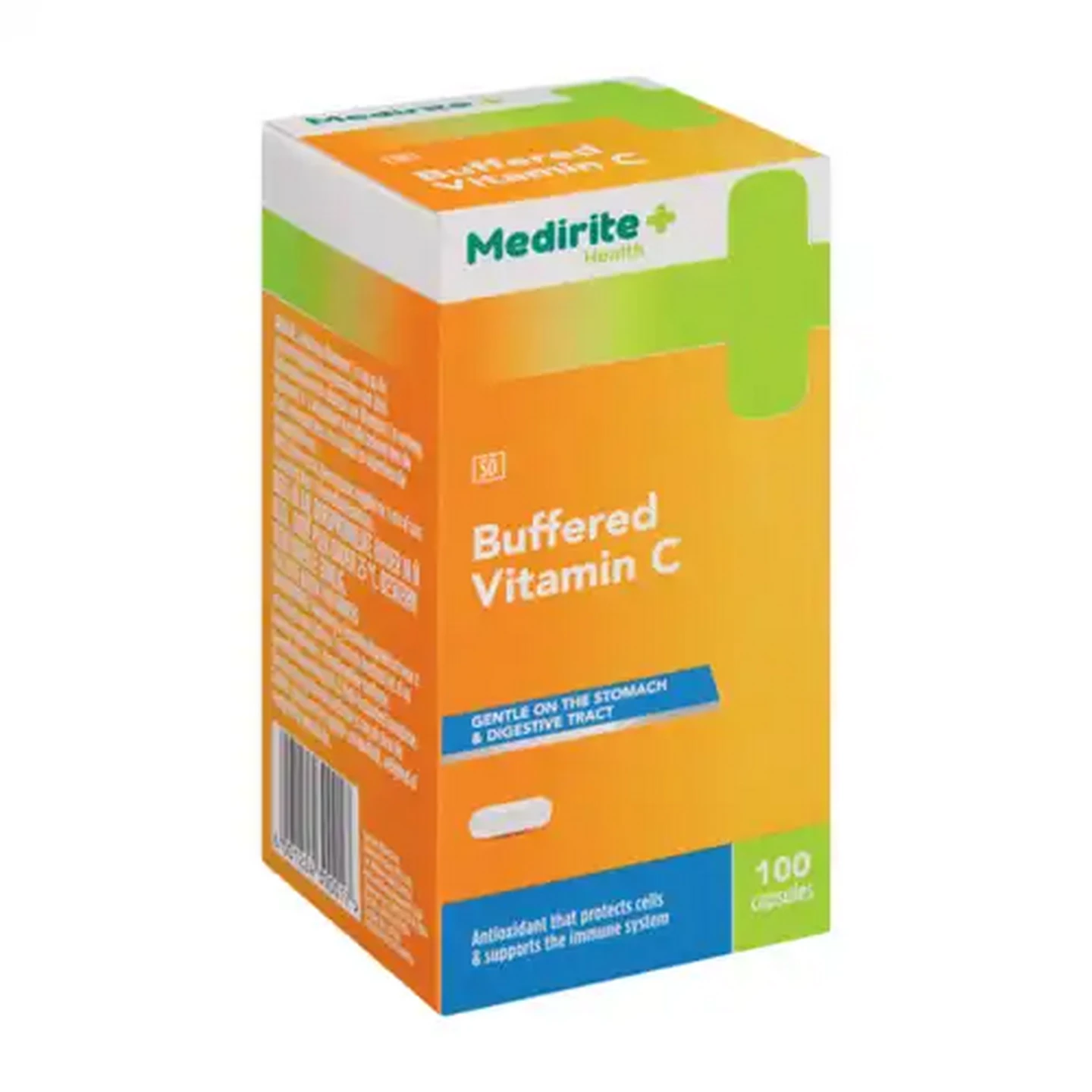 Image of Medirite Buffered Vitamin C 100 Capsules
