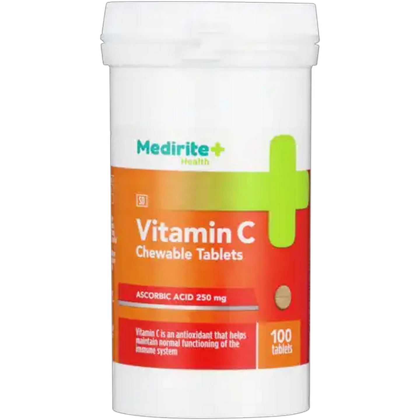 Image of Medirite Vitamin C Chewable Tablets 100 Pack