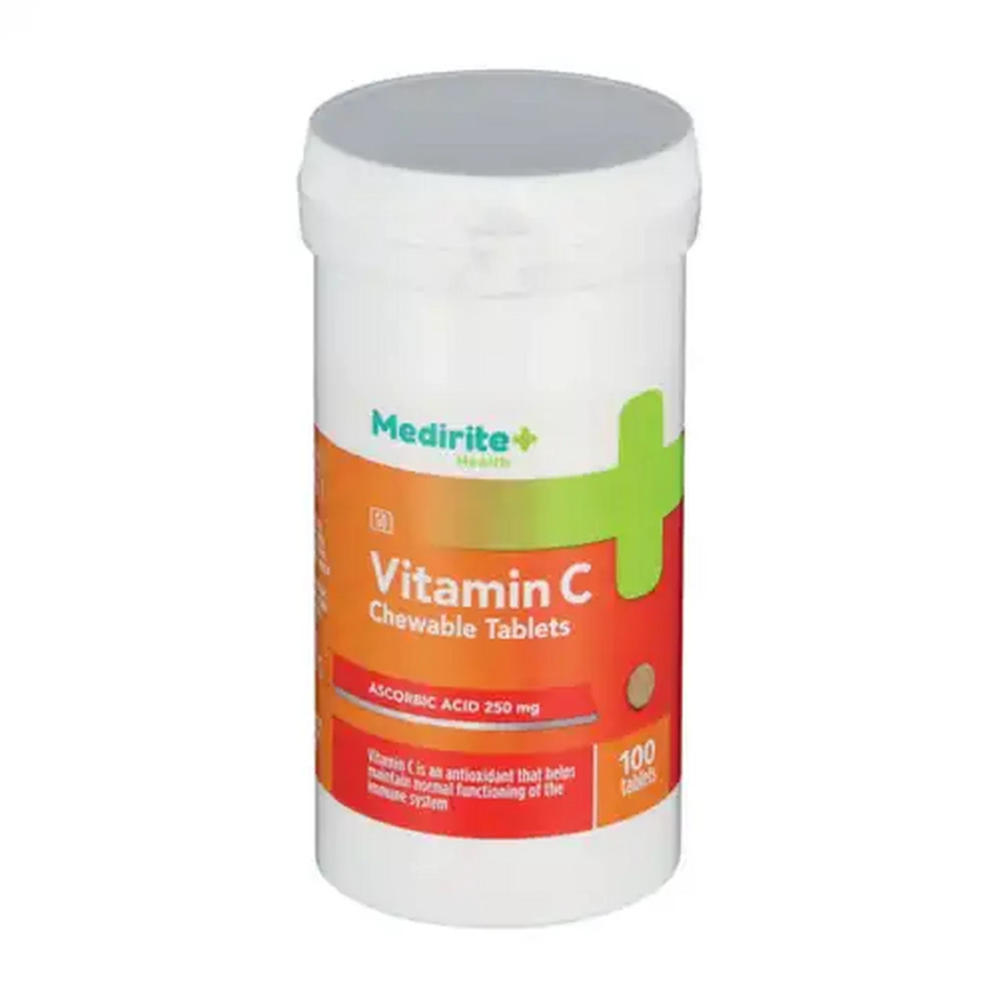 Image of Medirite Vitamin C Chewable Tablets 100 Pack