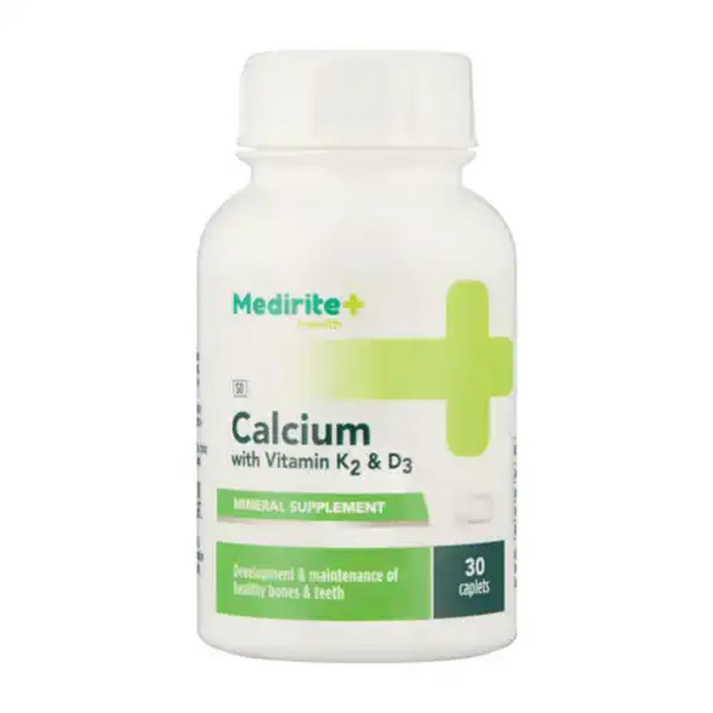 Image of Medirite Calcium With Vitamin K2 & D3 Tablets 30 Pack