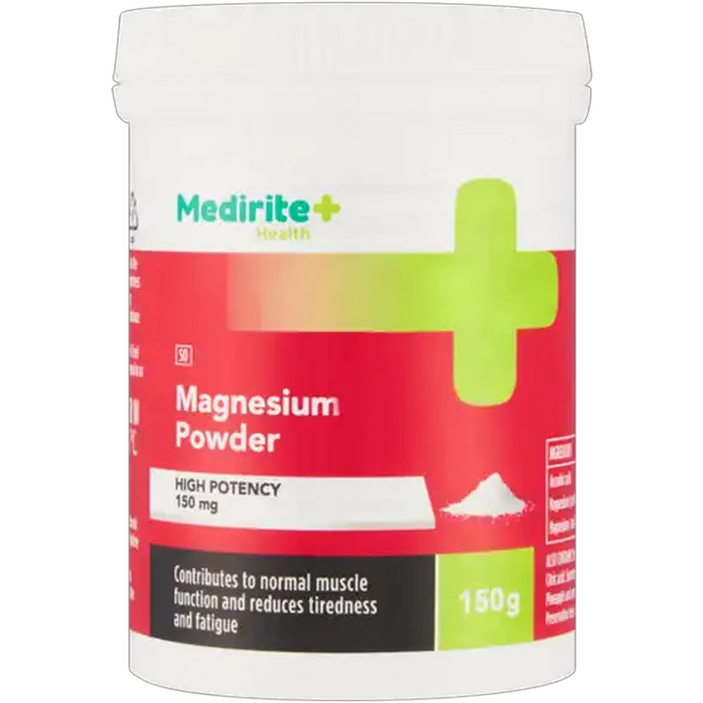 Image of Medirite High Potency Magnesium Powder 150g