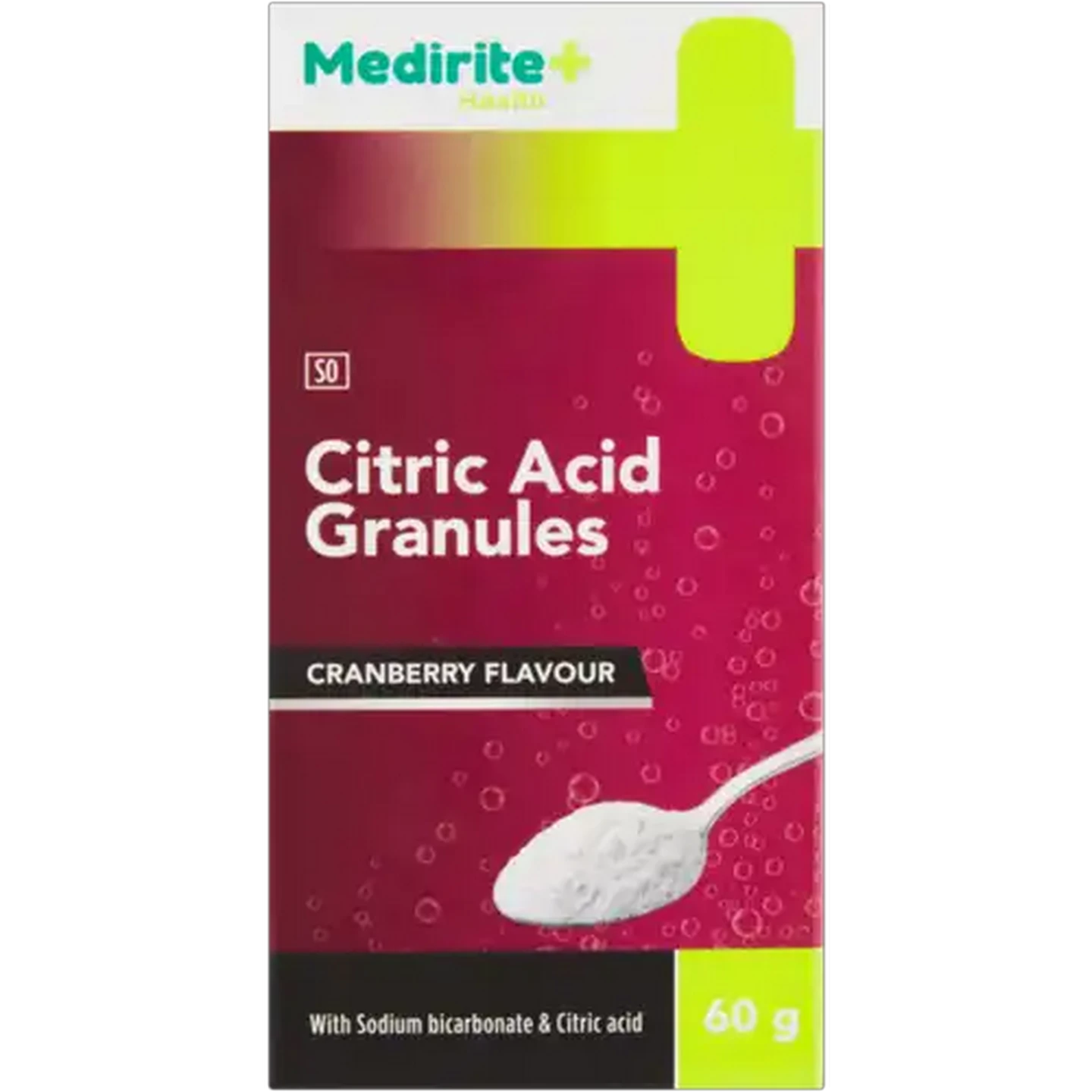 Image of Medirite Cranberry Anti Acid Granules 60g