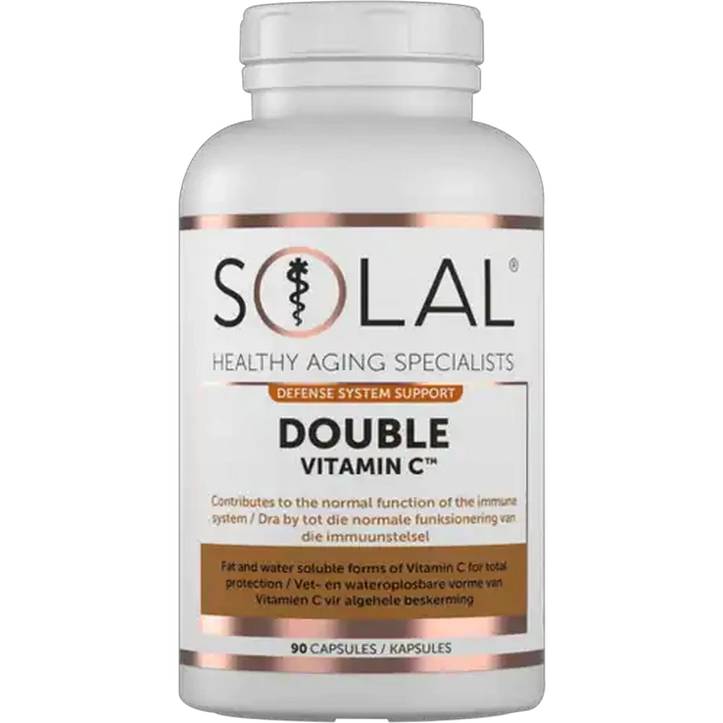 Image of Solal Double Vitamin C Capsules 90 Pack