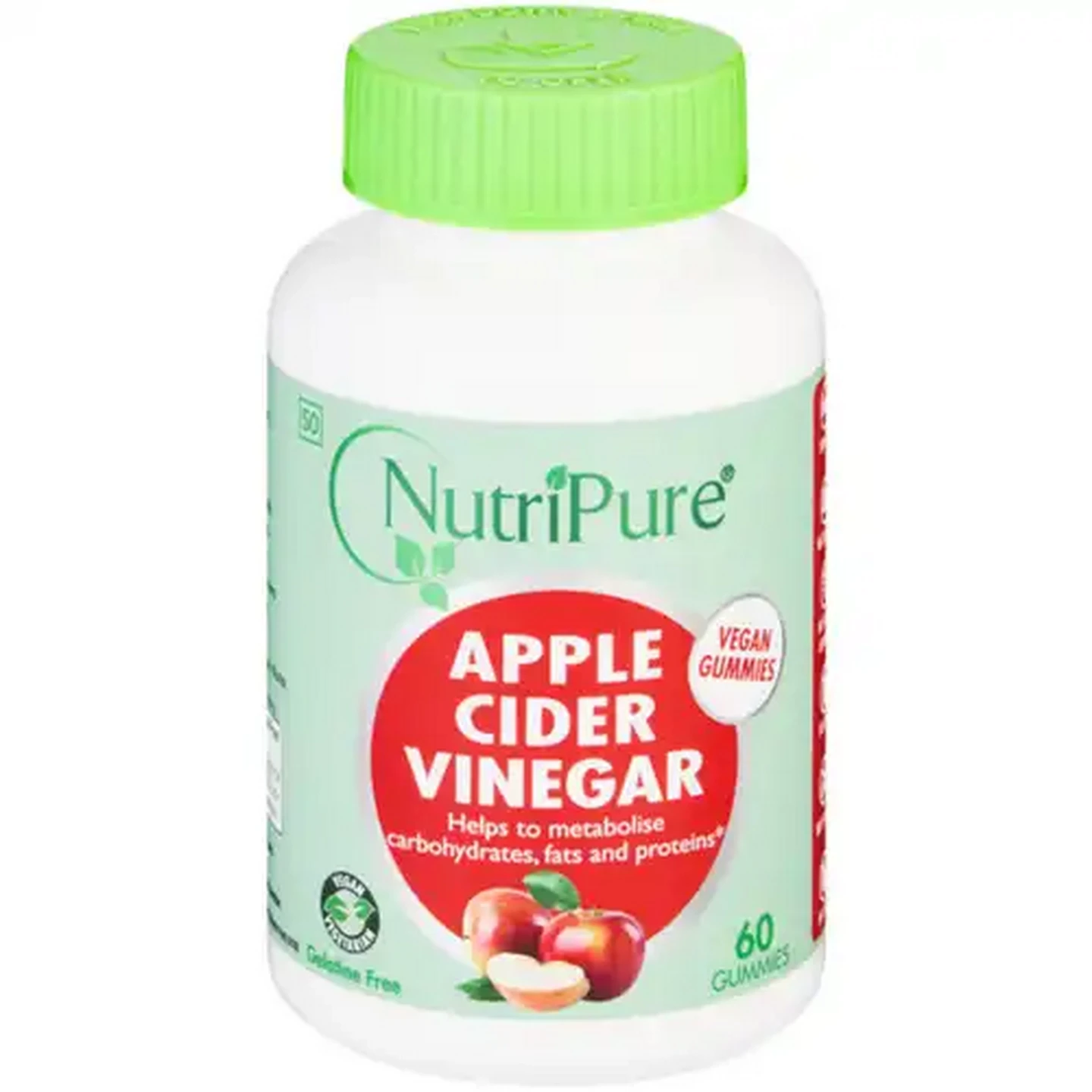 Image of NutriPure Apple Cider Vinegar Gummies 60 Pack