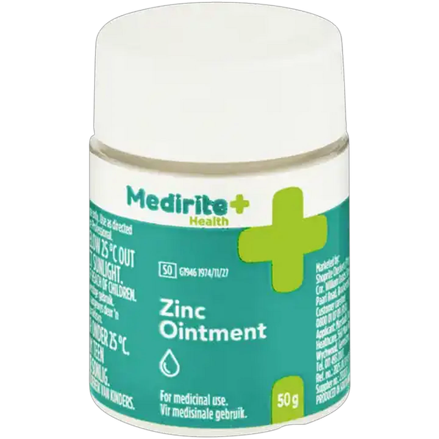 Image of Medirite Zinc Ointment 50g