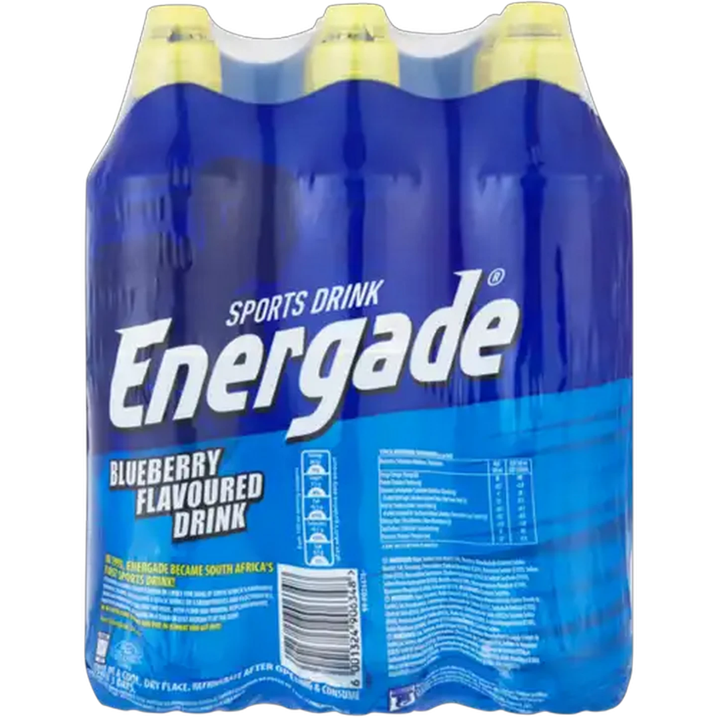 Image of Energade Blueberry Flavoured Sports Drink 6 x 500ml