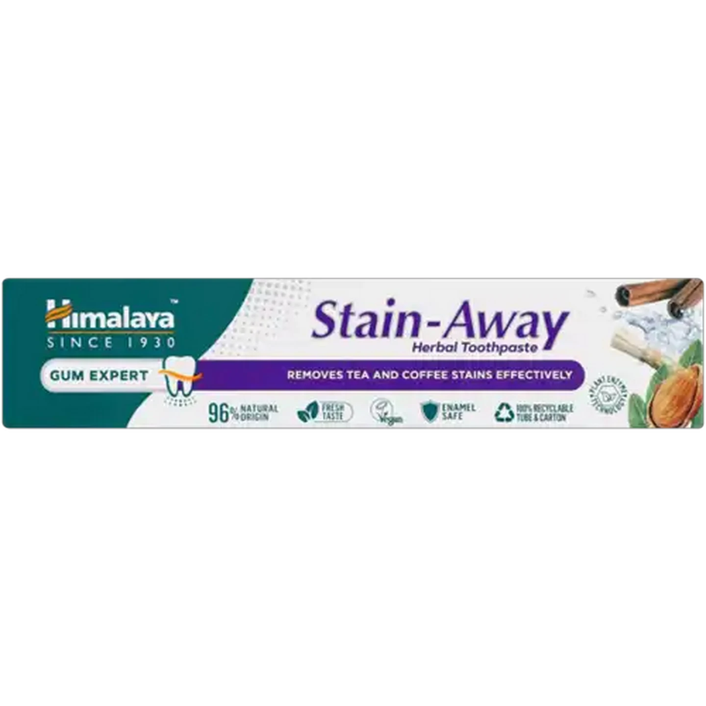 Image of Himalaya Gum Expert Stain-Away Herbal Toothpaste 75ml