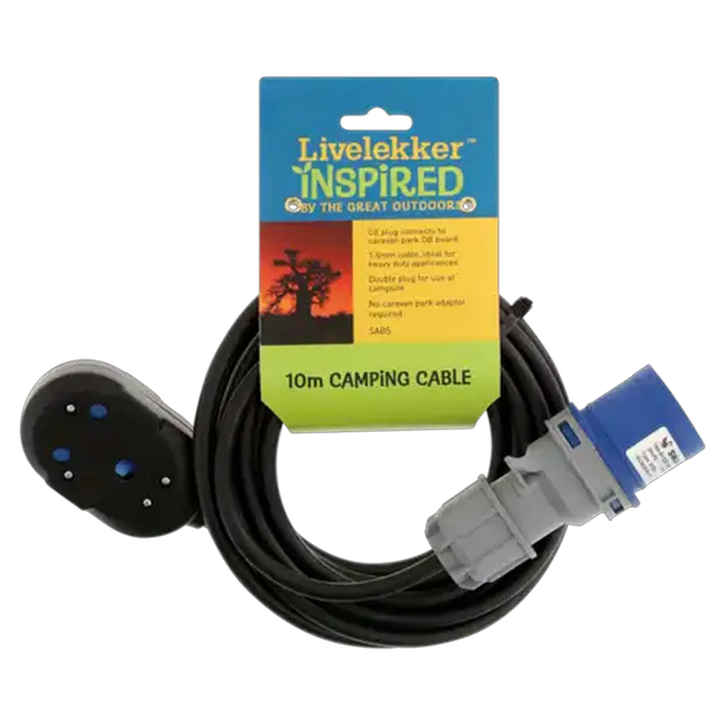Image of Livelekker Camping Lead Cable 10m