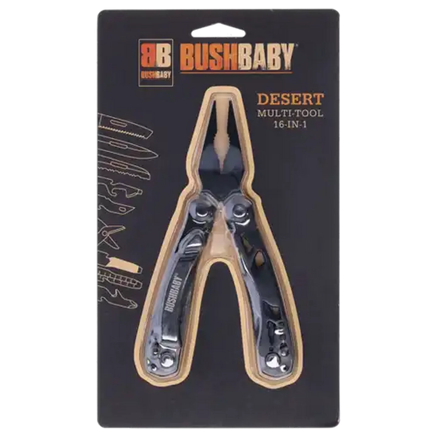 Image of Bush Baby Black Desert 16-in-1 Multi-Tool