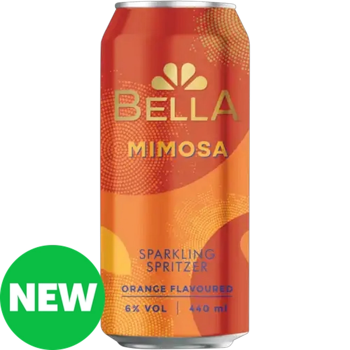 Image of BELLA Mimosa Mimosa Sparkling Spritzer Can 440ml