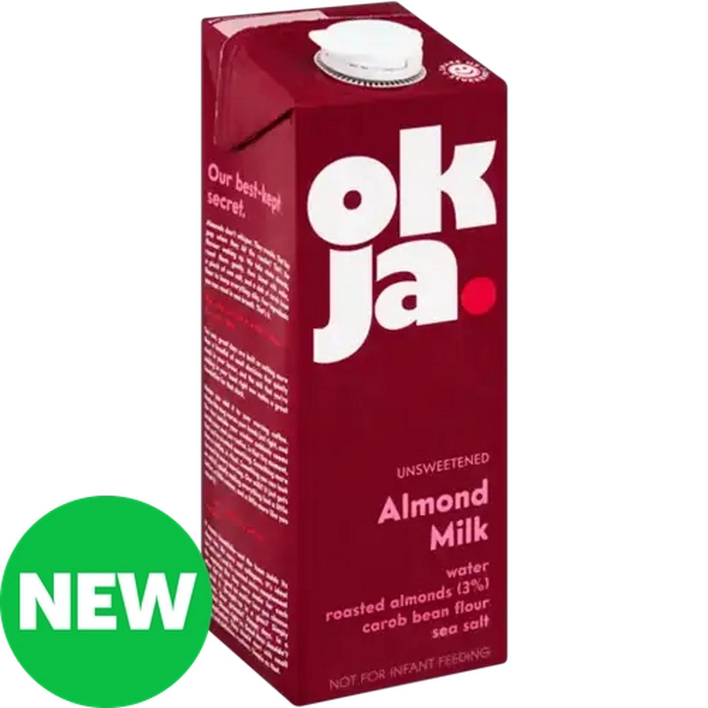 Image of okja Unsweetened Almond Milk 1L