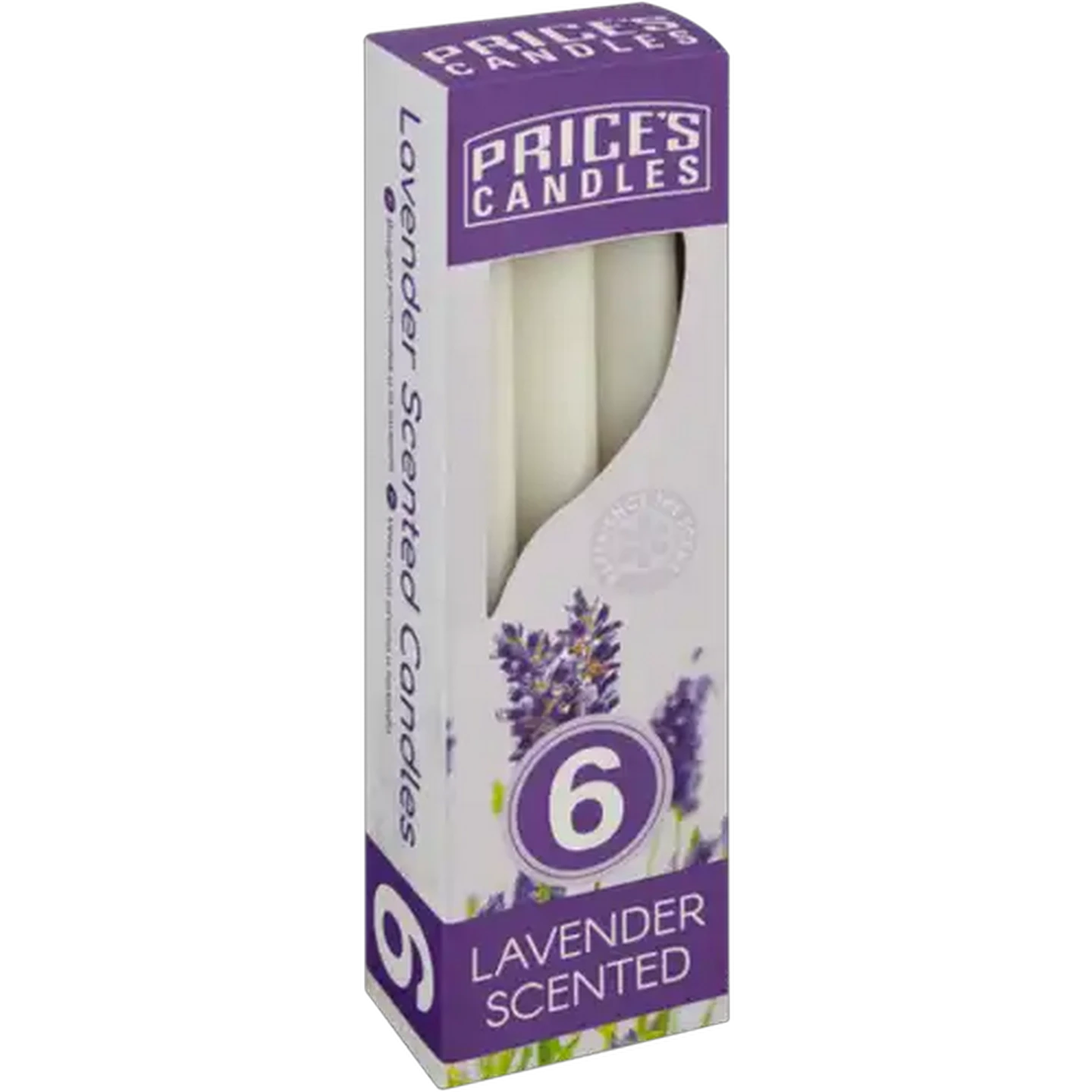 Image of Price's Candles Lavender Scented Candles 450g