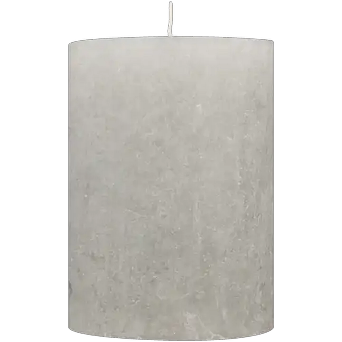 Image of Kapula Frost Charcoal Pillar Candle 7x10cm