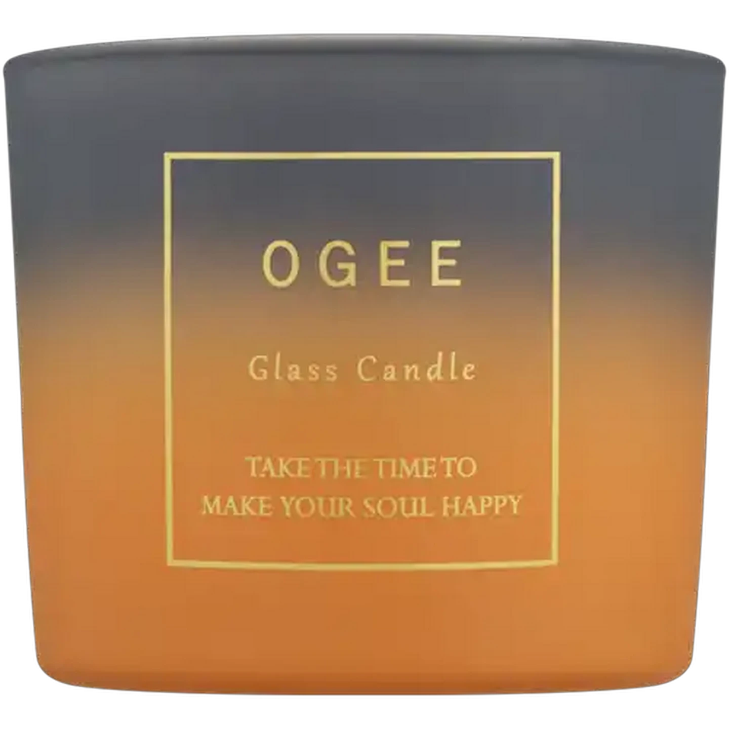 Image of Ogee Glass Candle 7.8cm