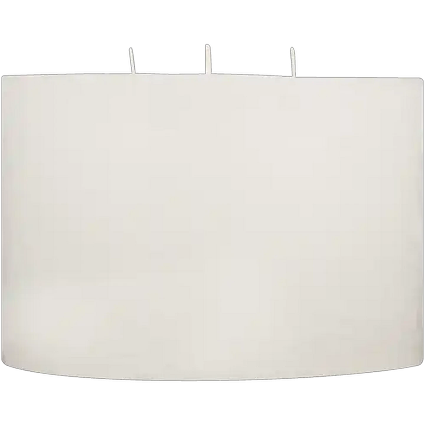 Image of Kapula Frost 15x10cm Pillar Candle White
