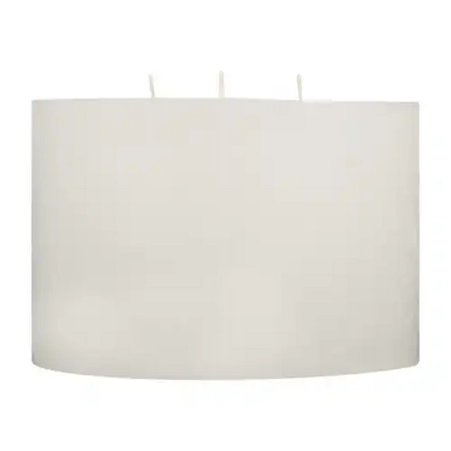 Image of Kapula Frost 15x10cm Pillar Candle White