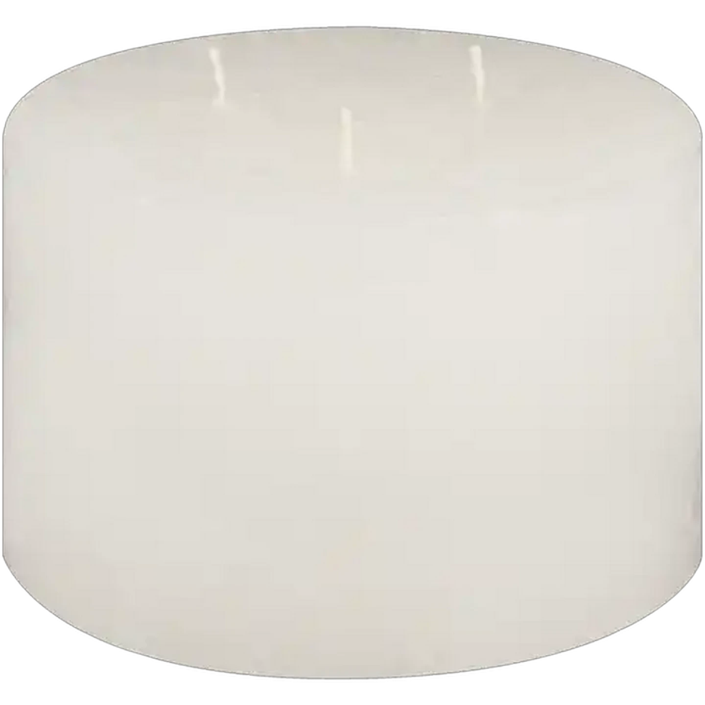 Image of Kapula Frost 15x10cm Pillar Candle White