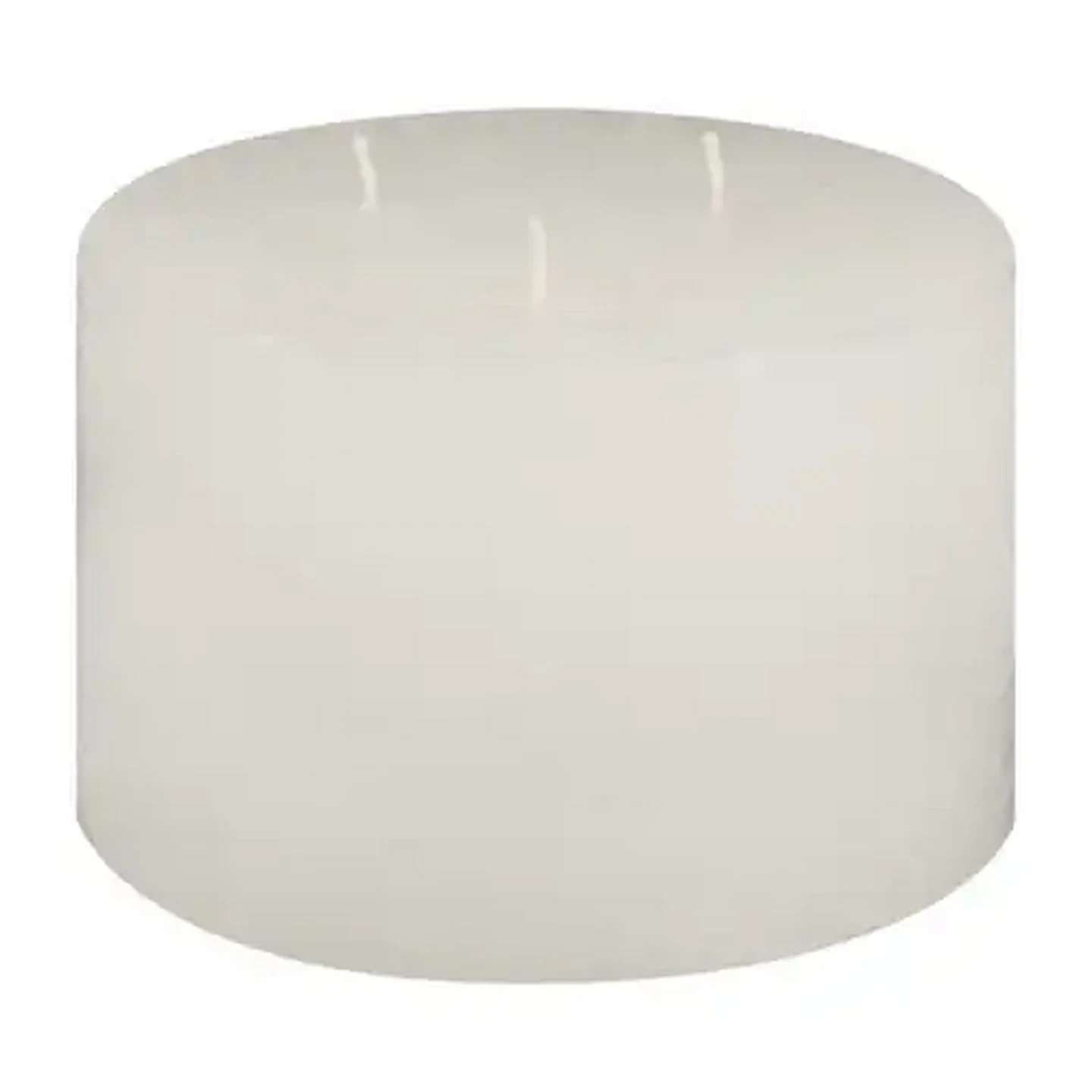 Image of Kapula Frost 15x10cm Pillar Candle White