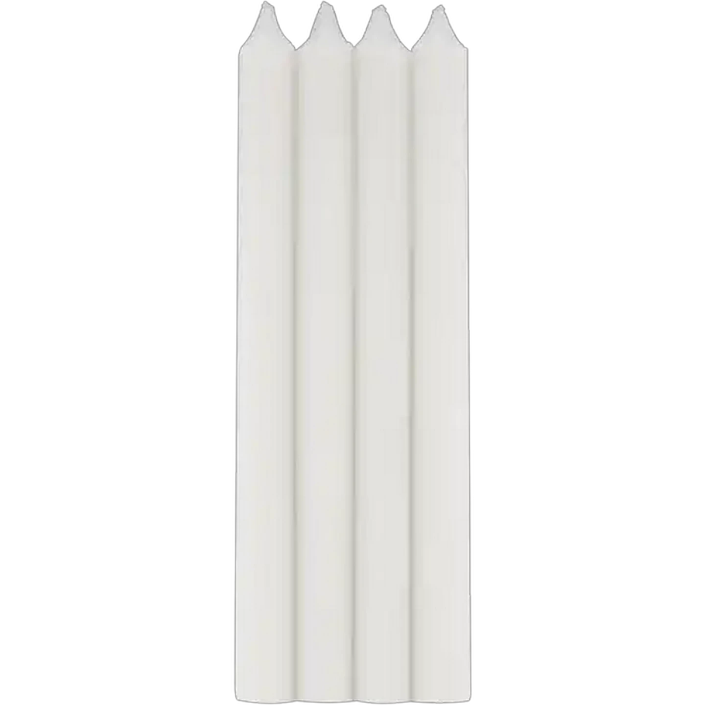 Image of Clover Leaf Candles White Casual Lights Candles 4-Pack