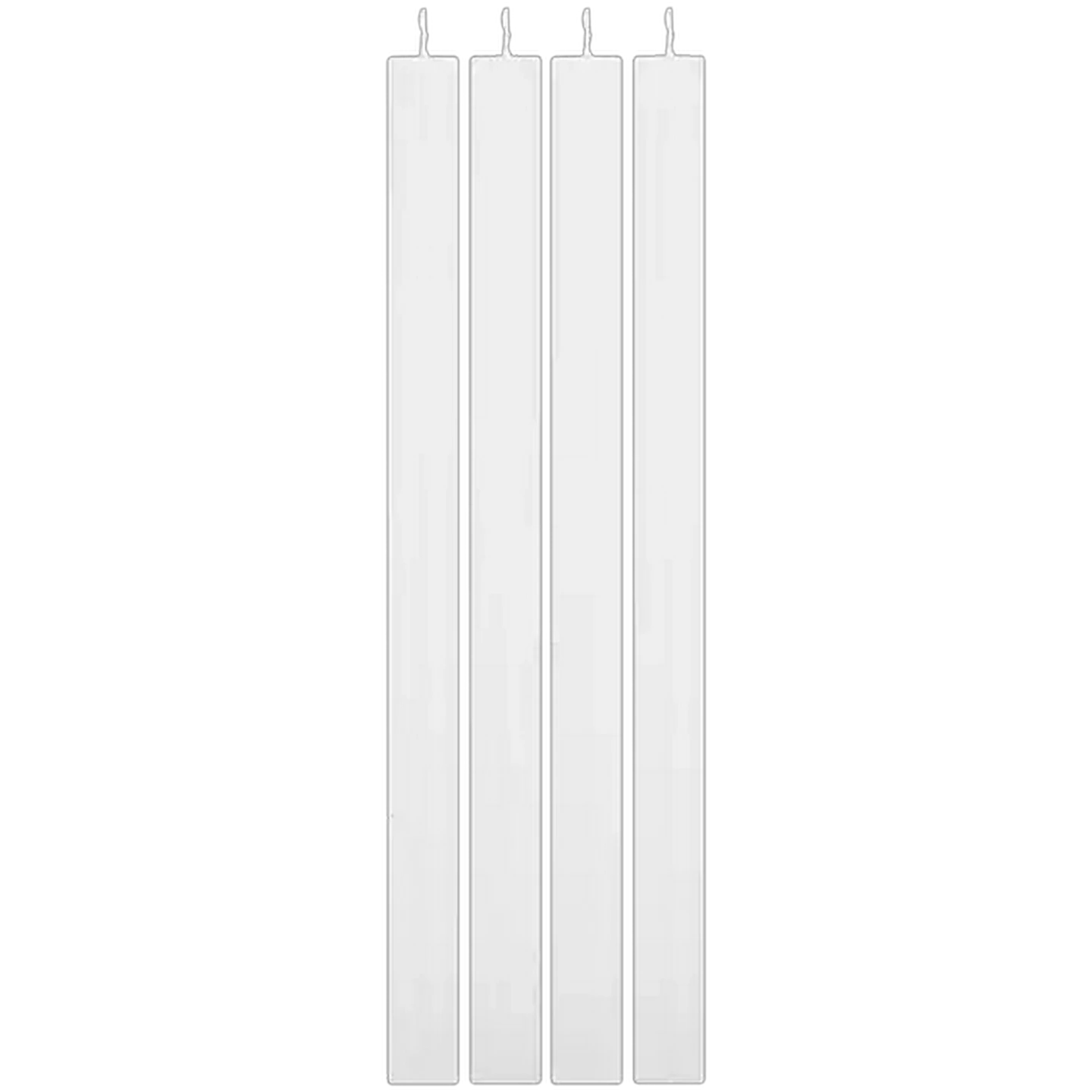 Image of Tag Ivory Straight Unscented Candles 4-Pack