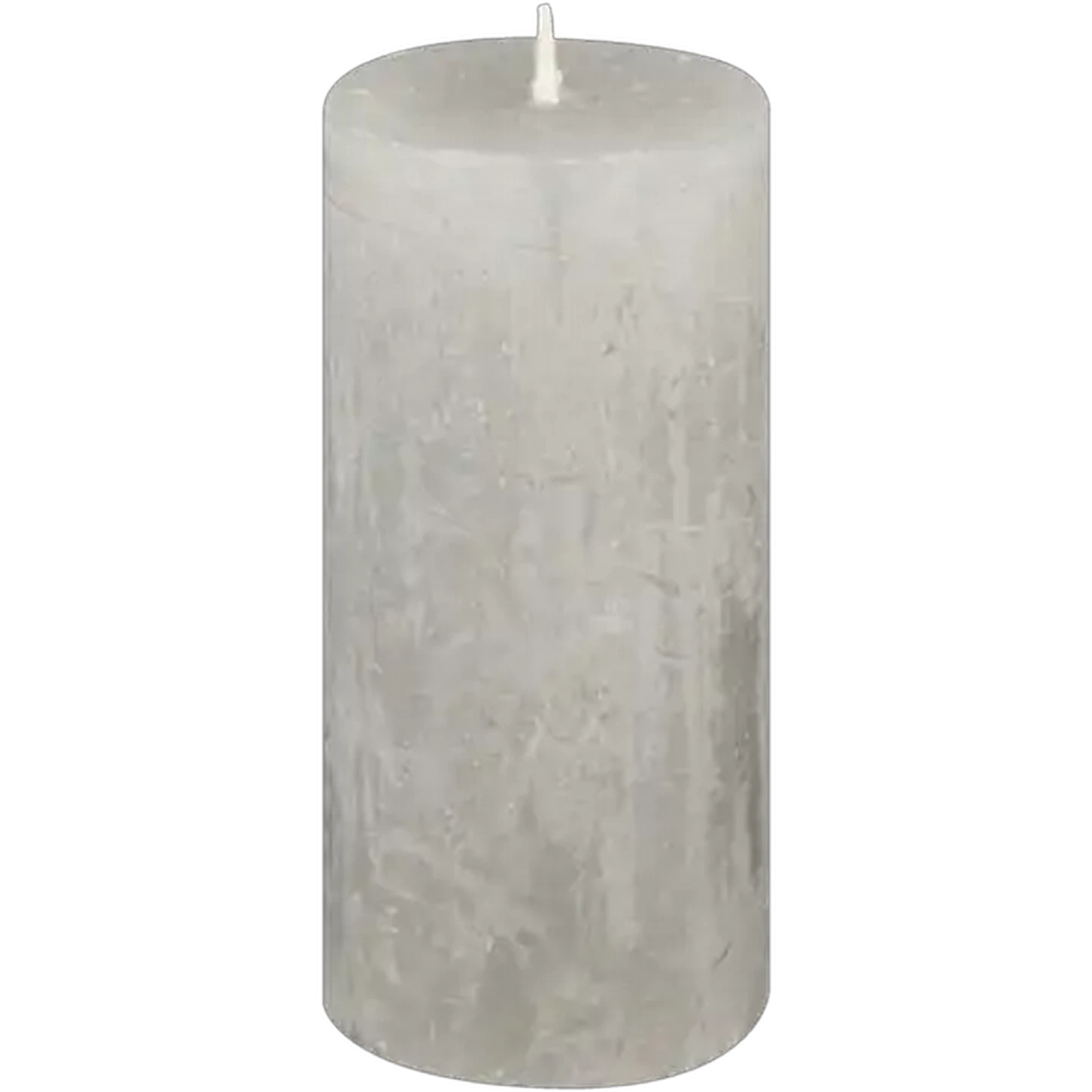 Image of Kapula Frost Charcoal Pillar Candle 7x15cm