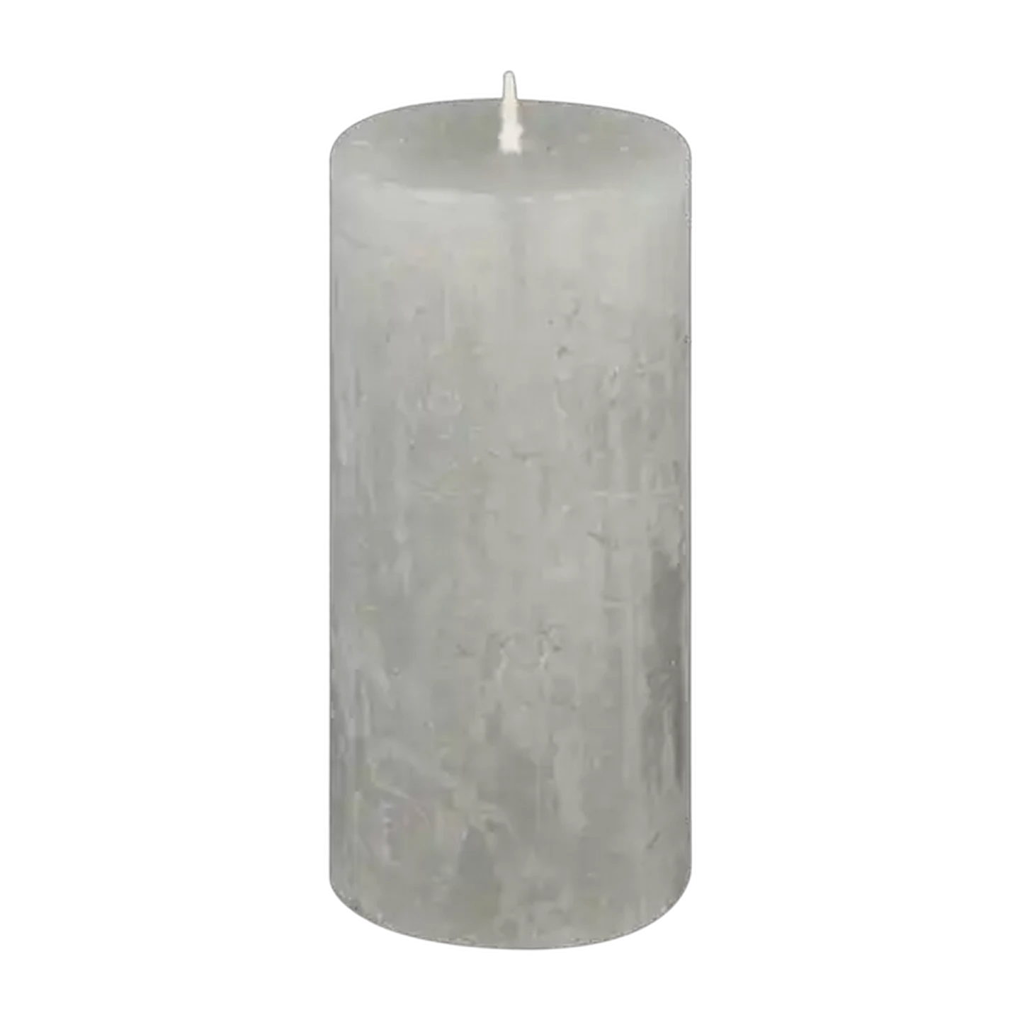 Image of Kapula Frost Charcoal Pillar Candle 7x15cm