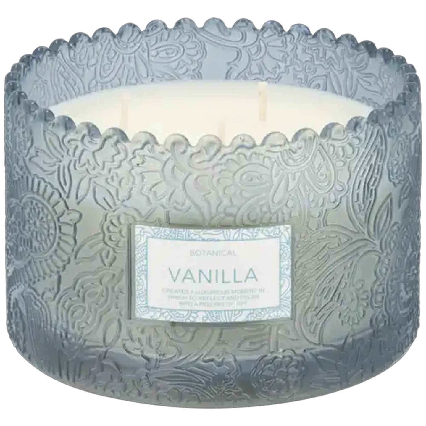 Image of Ditsy Vanilla Scented Candle 9x7.8cm