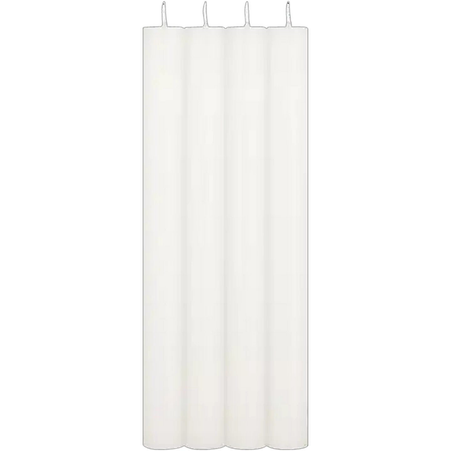 Image of Kapula White Dinner Candles 23cm 4-Pack