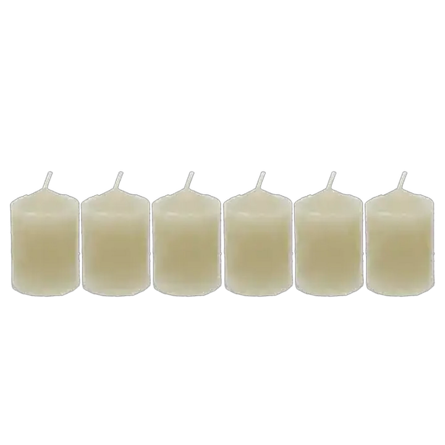 Image of Kapula Frost Votive Sand Candles 6-Pack