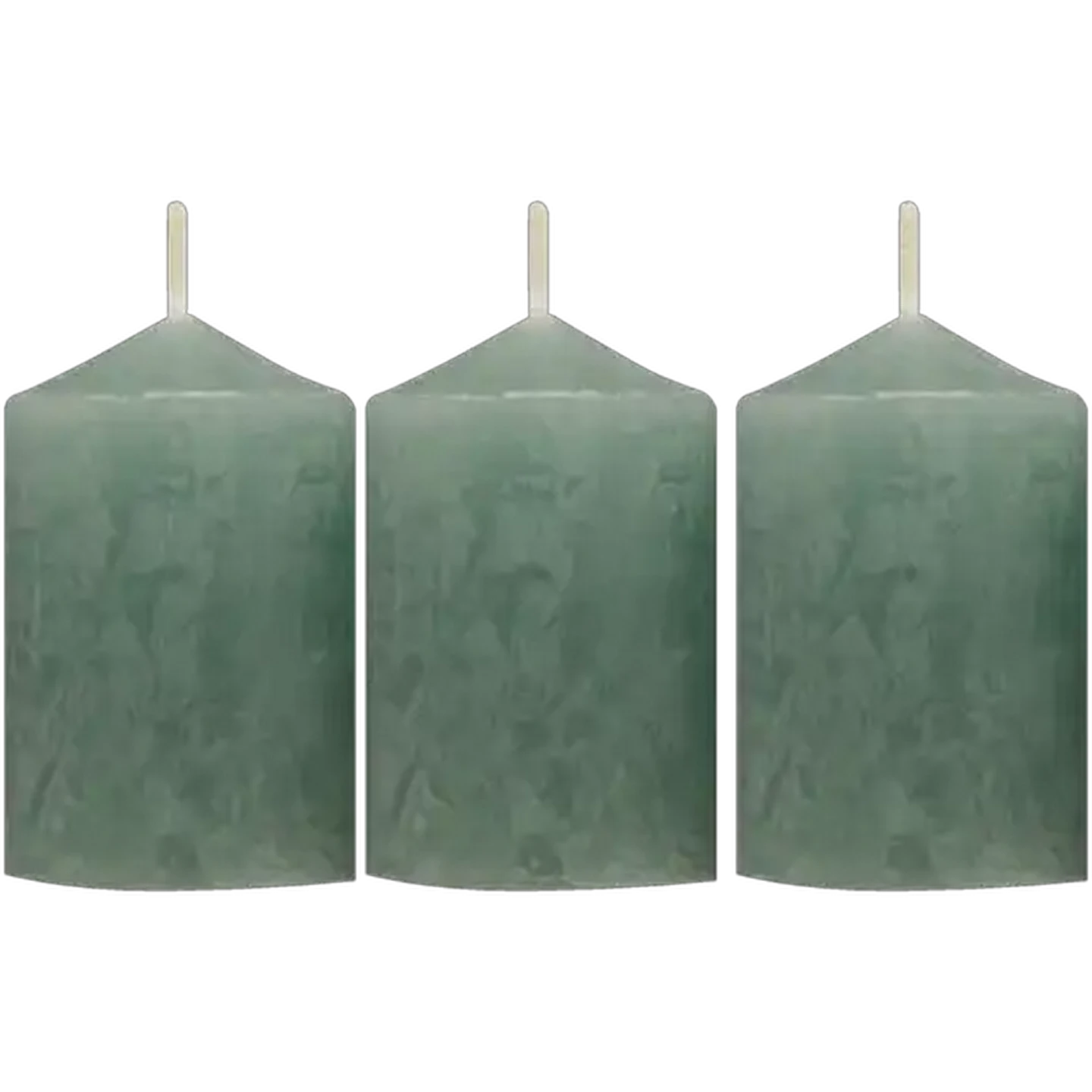 Image of Kapula Duck Egg Blue Frosted Votive Candles 6-Pack