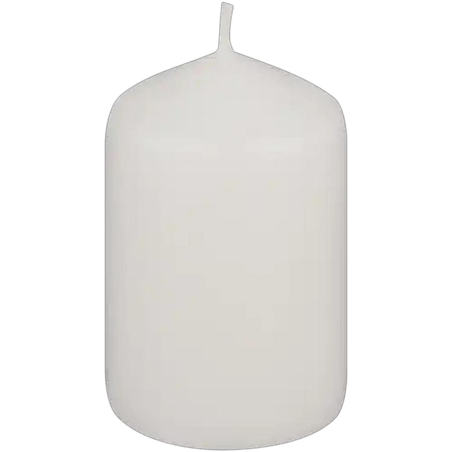 Image of Clover Leaf Candles White Pencil Top Candle 7.5cm