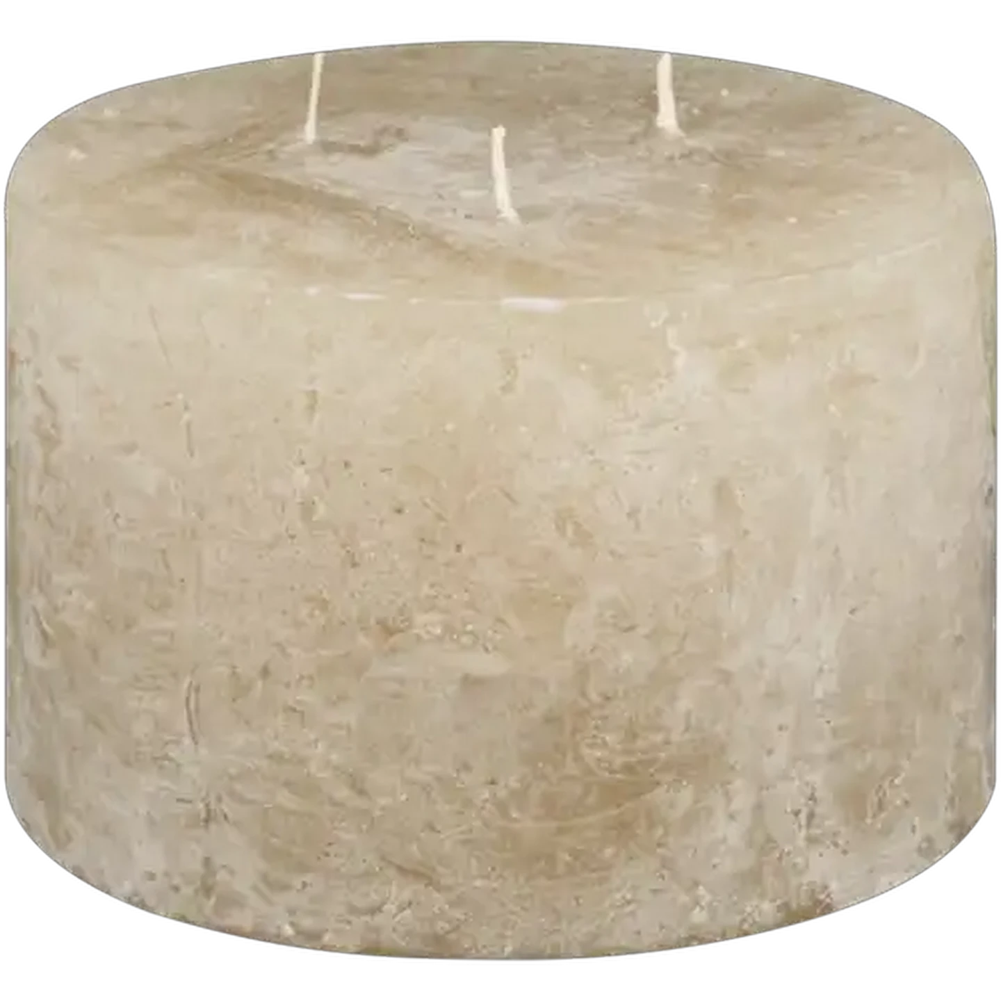 Image of Kapula Sand Frosted 3 Wick Candle 10cm