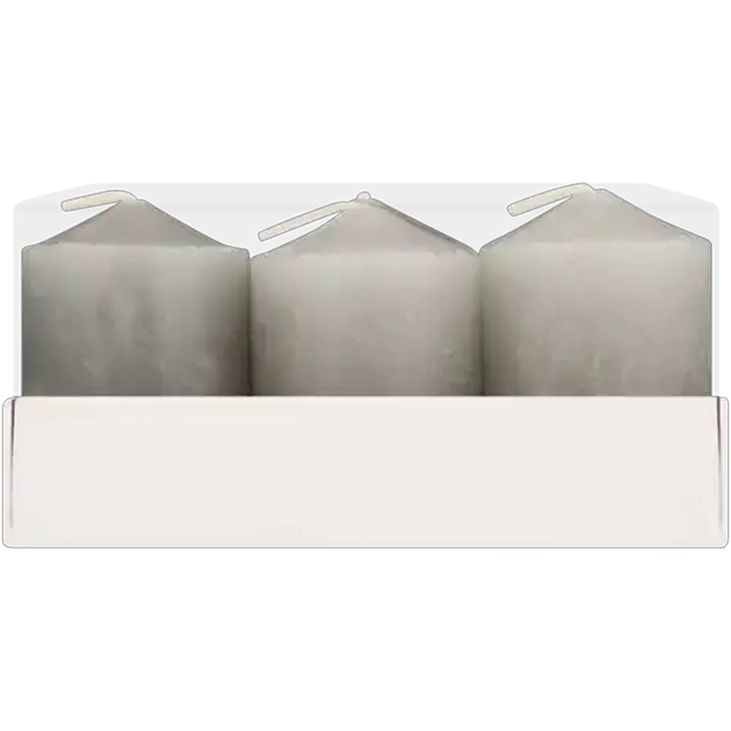 Image of Kapula Frost Charcoal Votive Candles 6-Pack