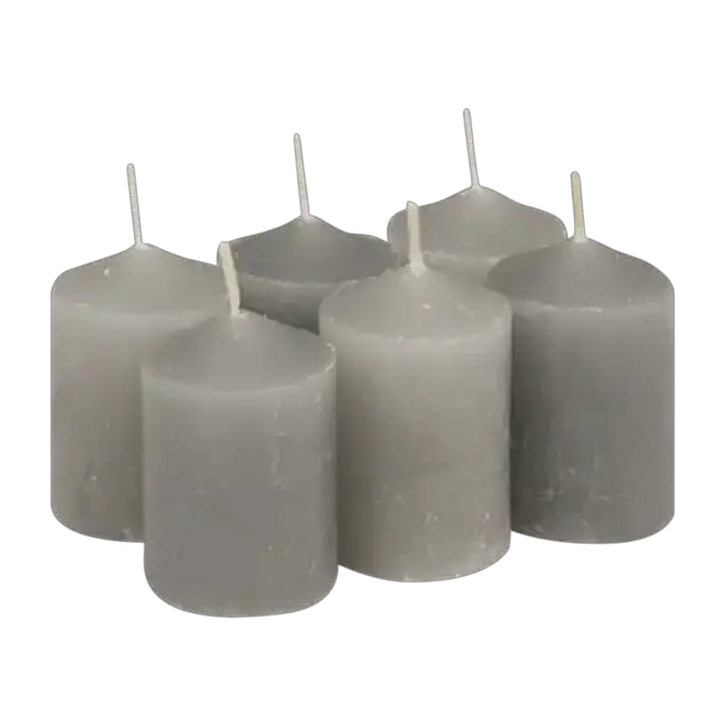 Image of Kapula Frost Charcoal Votive Candles 6-Pack