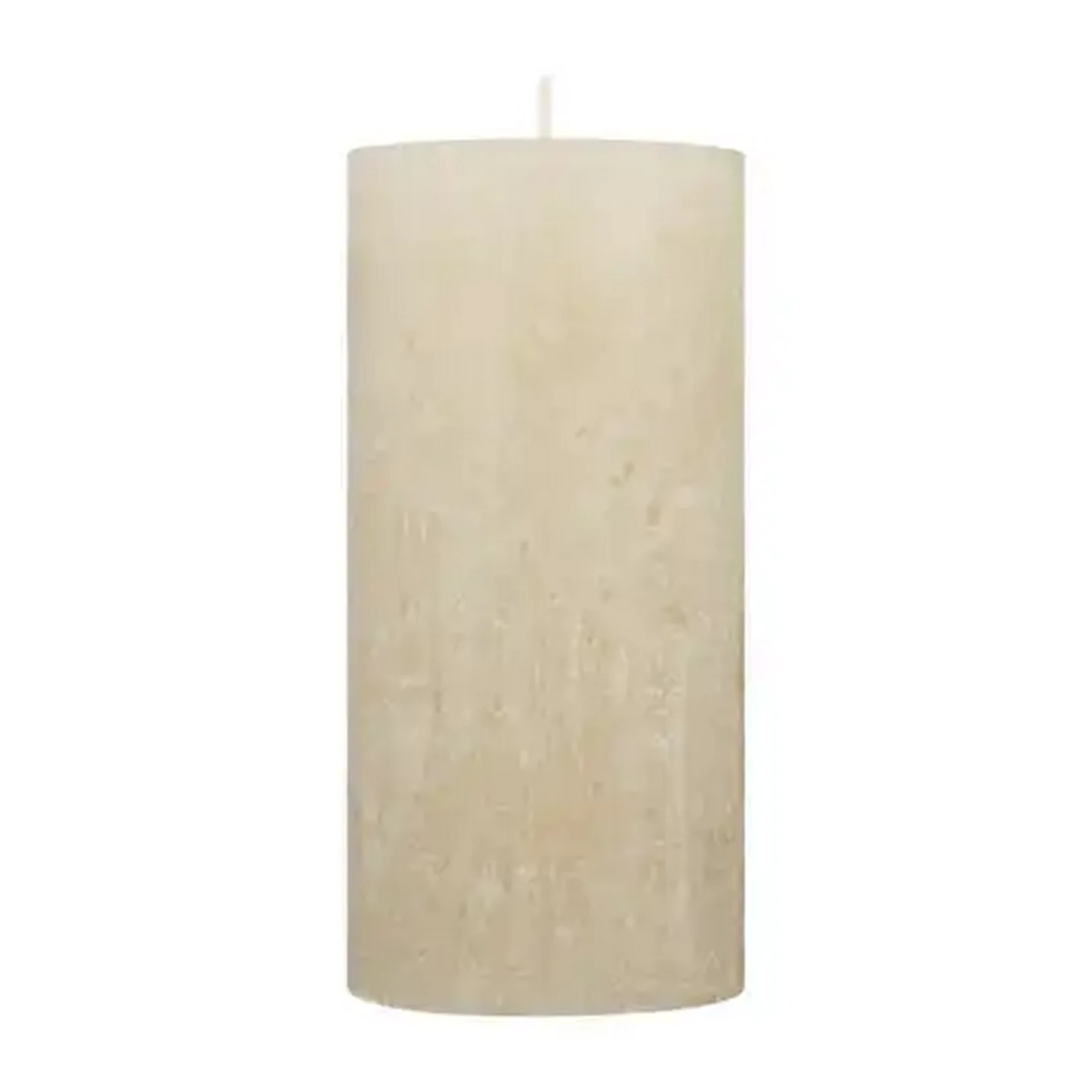 Image of Kapula Sand Frosted Pillar Candle 15cm