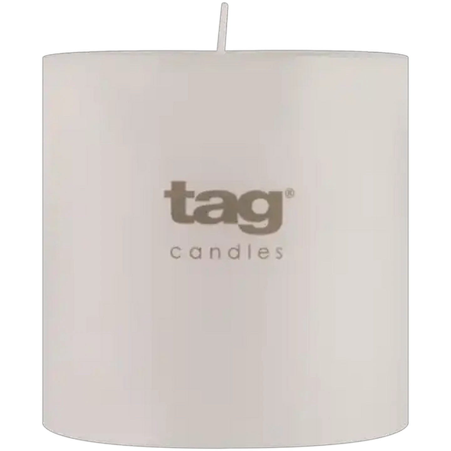 Image of Tag White Chapel Candle 10 x 10cm