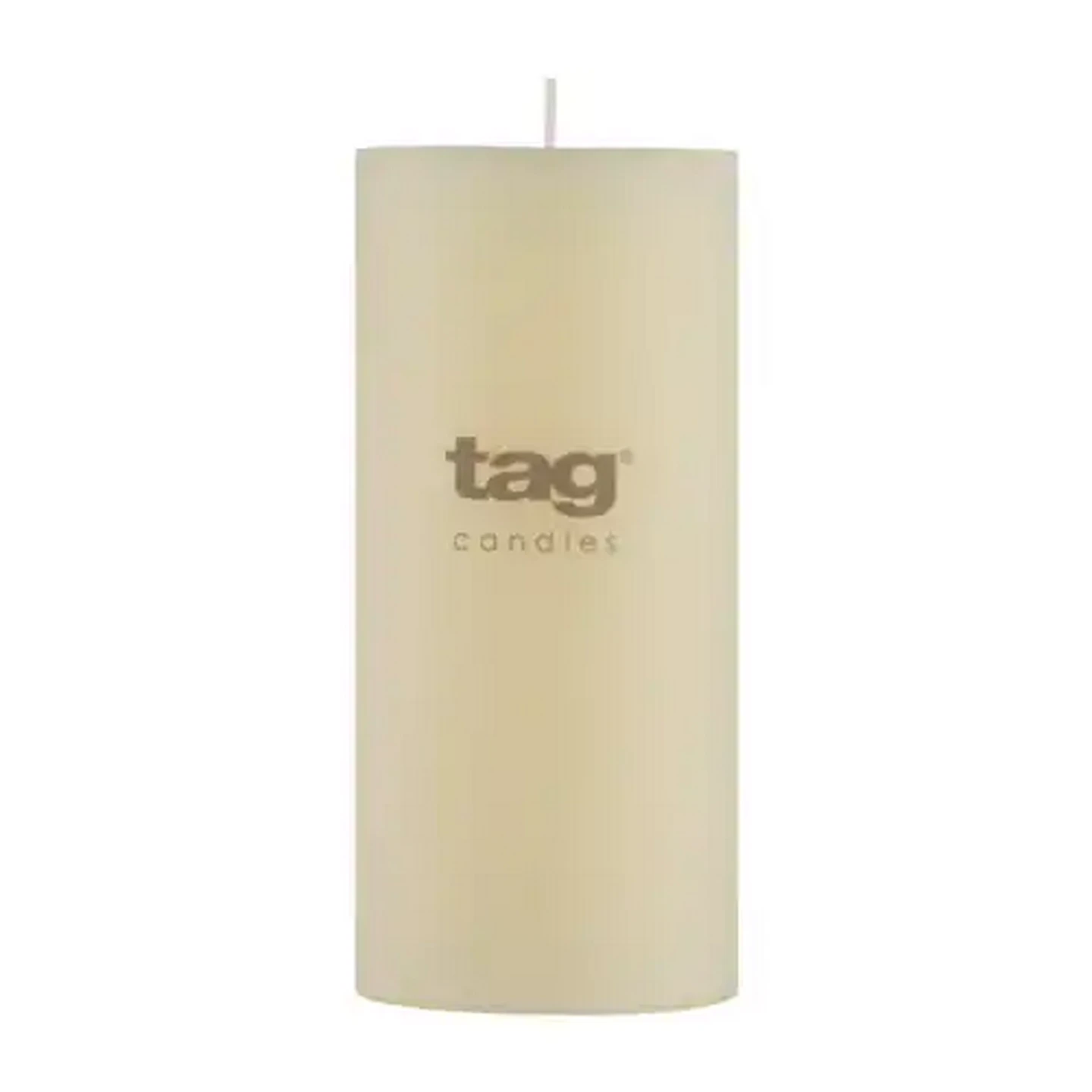 Image of Tag Ivory Chapel Candle 7 x 15cm
