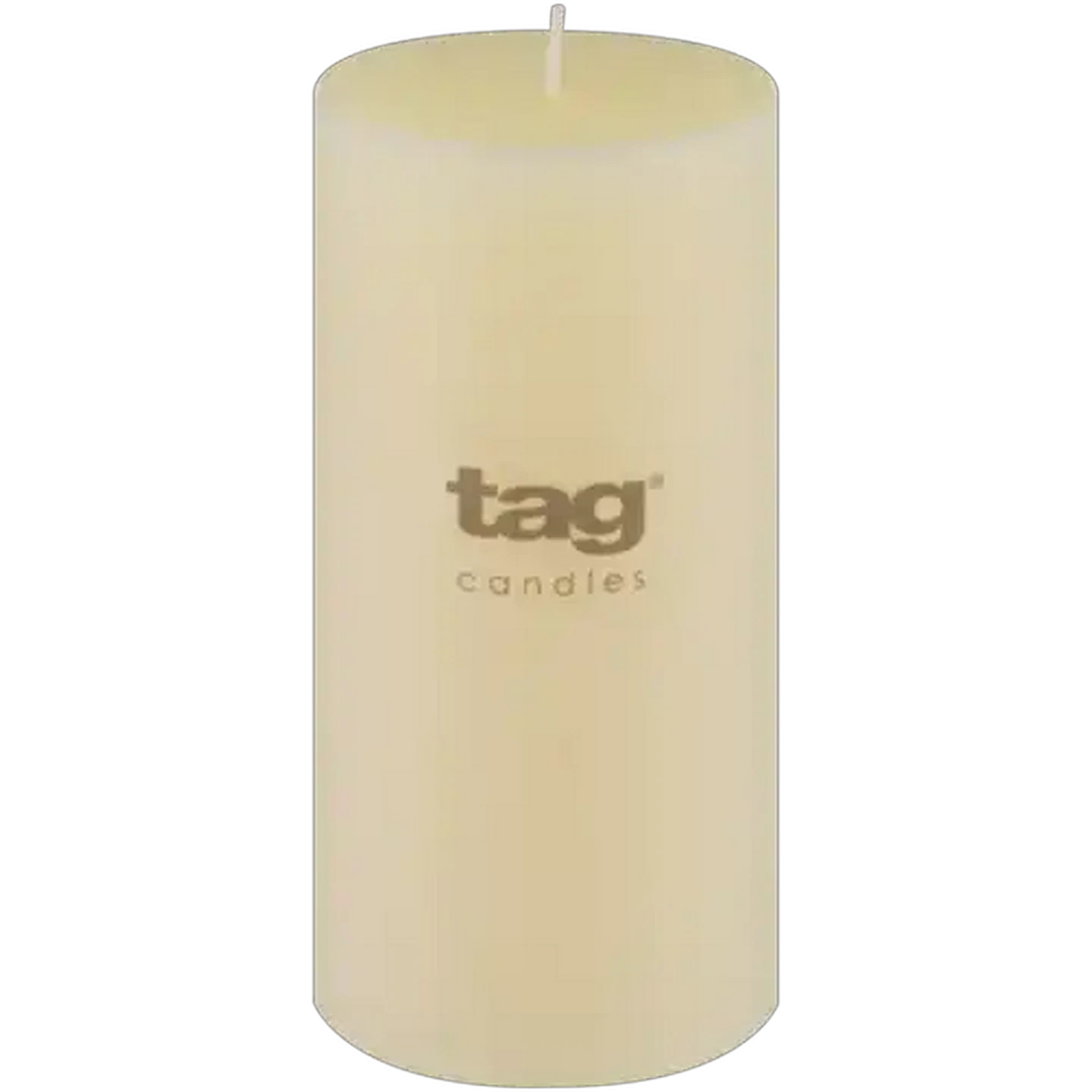 Image of Tag Ivory Chapel Candle 7 x 15cm