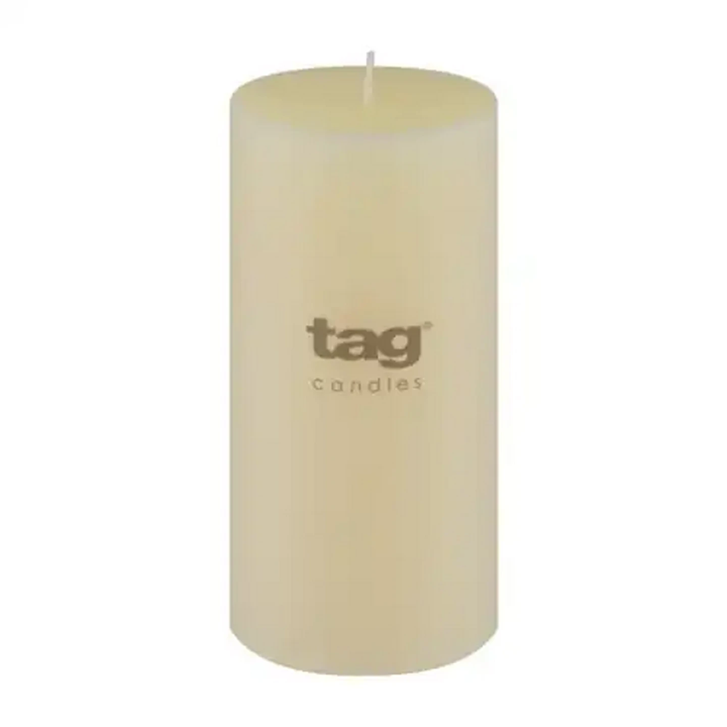 Image of Tag Ivory Chapel Candle 7 x 15cm