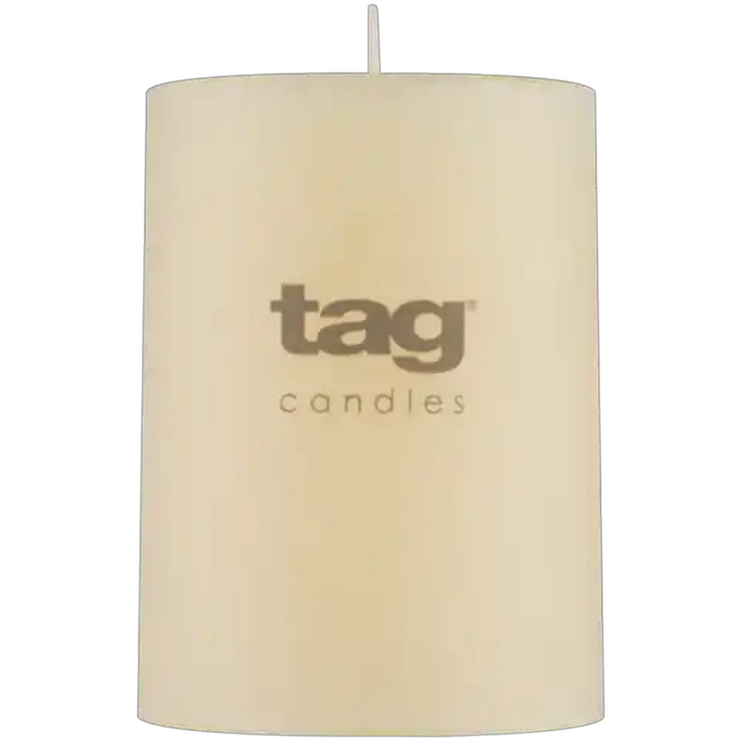 Image of Tag Ivory Chapel Candle 7 x 10cm