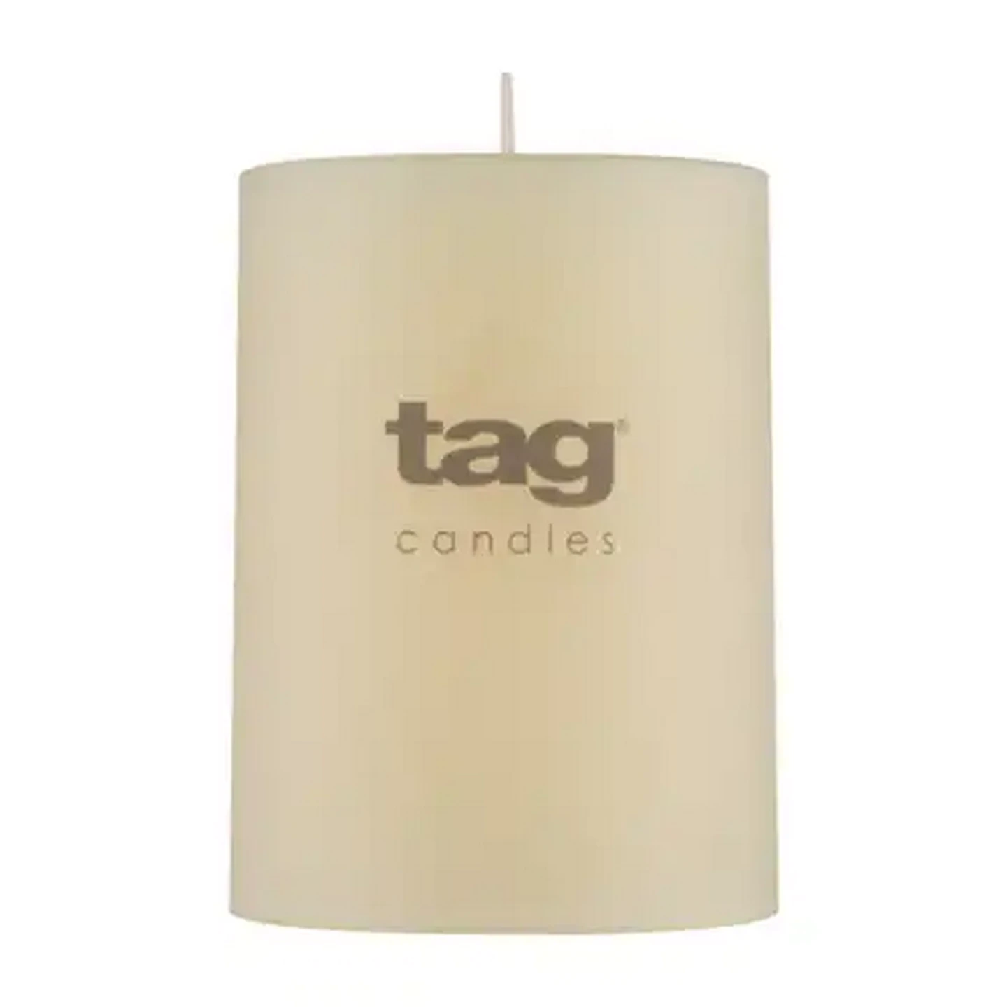 Image of Tag Ivory Chapel Candle 7 x 10cm