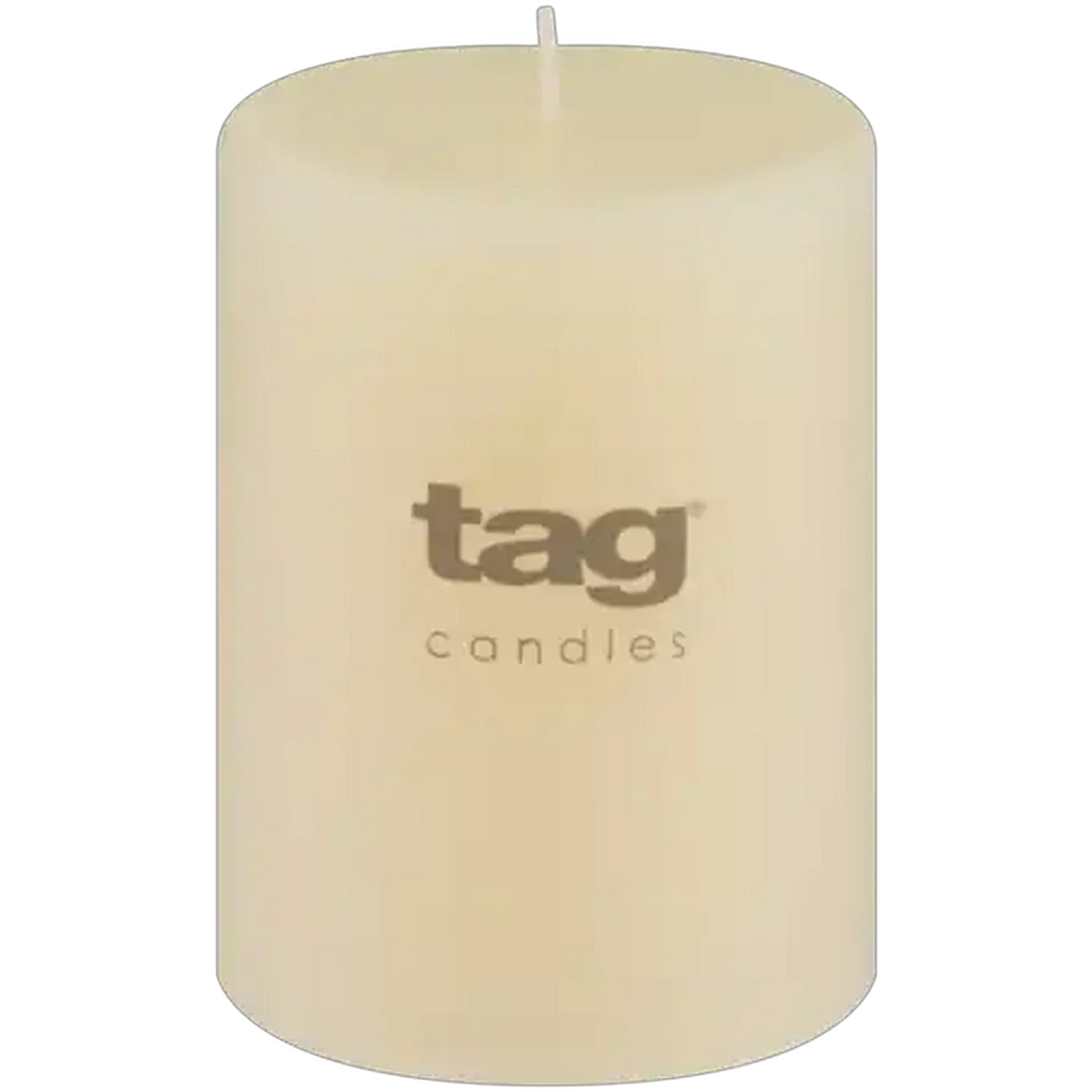 Image of Tag Ivory Chapel Candle 7 x 10cm